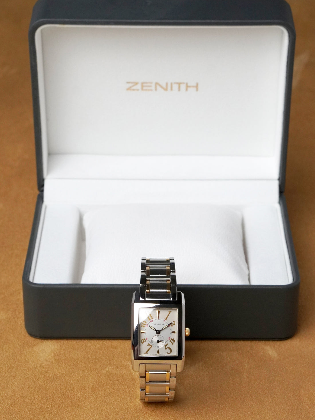 Zenith Port Royal 53.0250.886 - Gold/Steel, Cream Dial, Quartz, Box Only (2000)