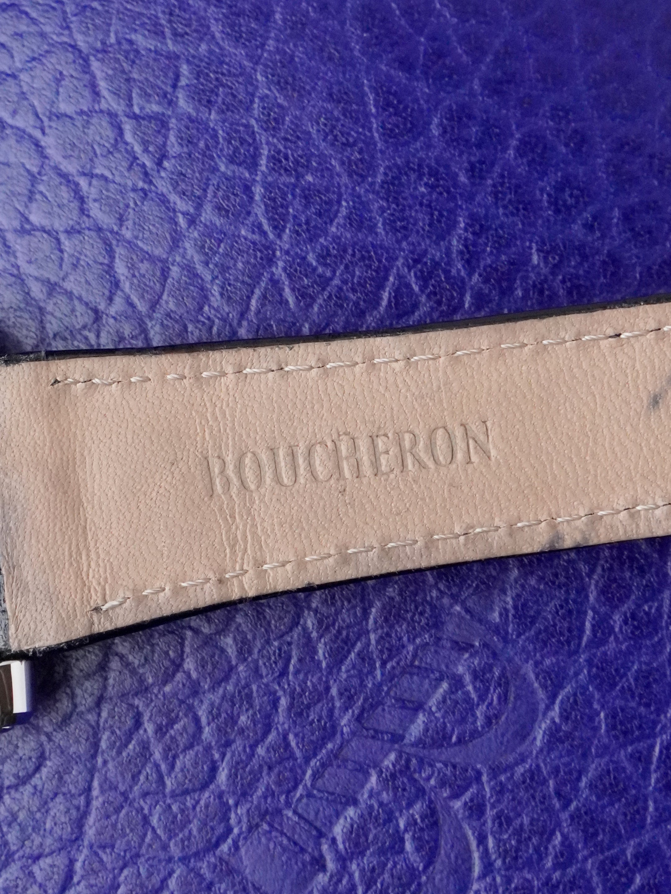 Boucheron Reflet Parallèle Chronographe - Stainless Steel, Grey Dial, Quartz, Box Only (2010)