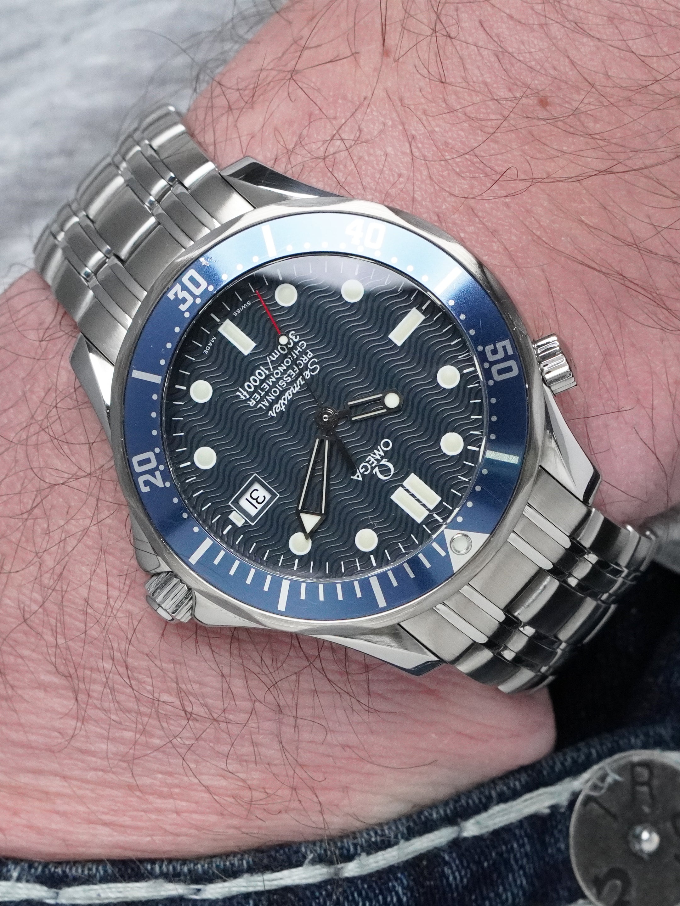 Omega Seamaster Diver 300 M 2531.80.00 - "James Bond", Automatic, Full Set (2007)