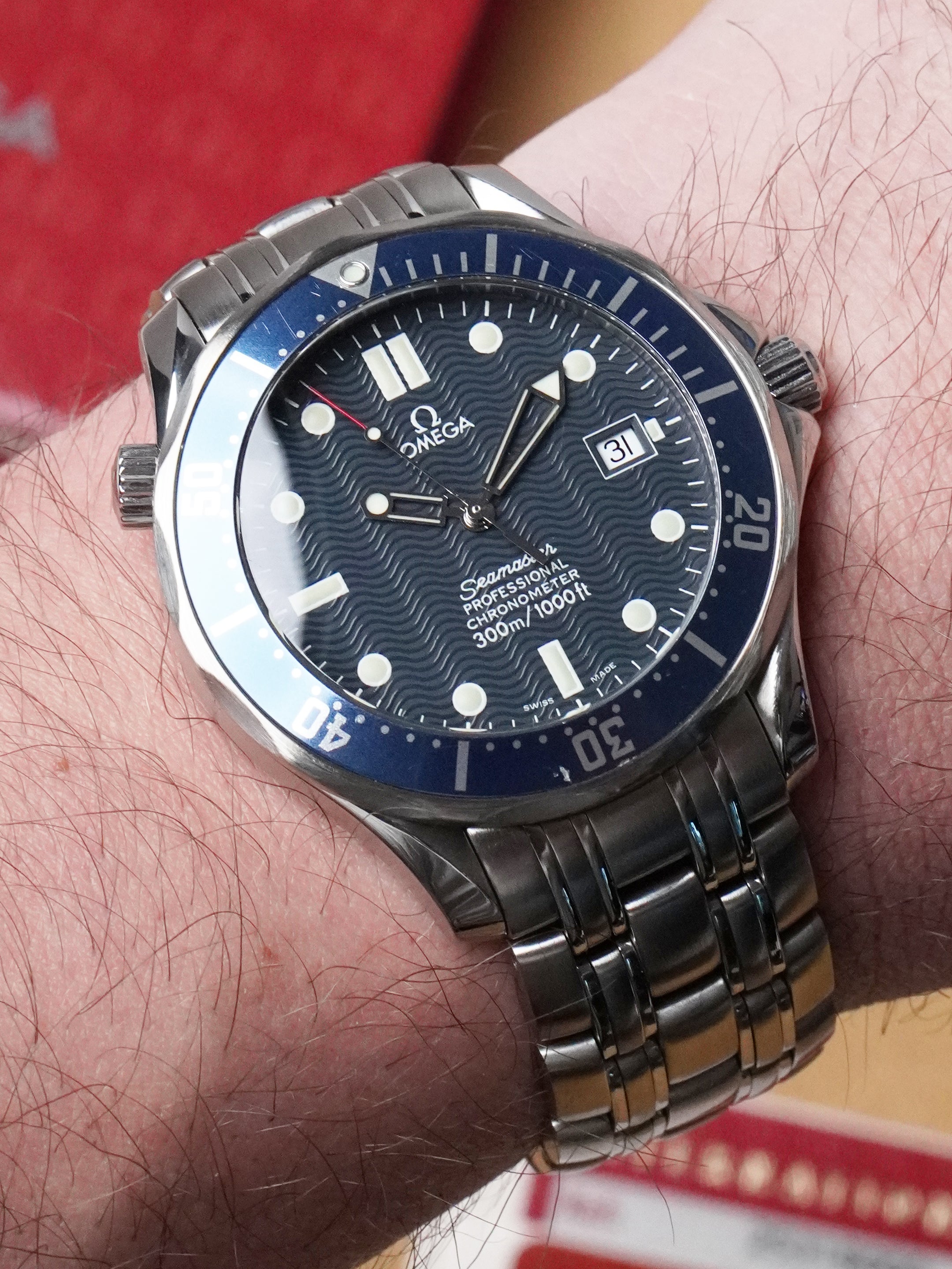 Omega Seamaster Diver 300 M 2531.80.00 - "James Bond", Automatic, Full Set (2007)
