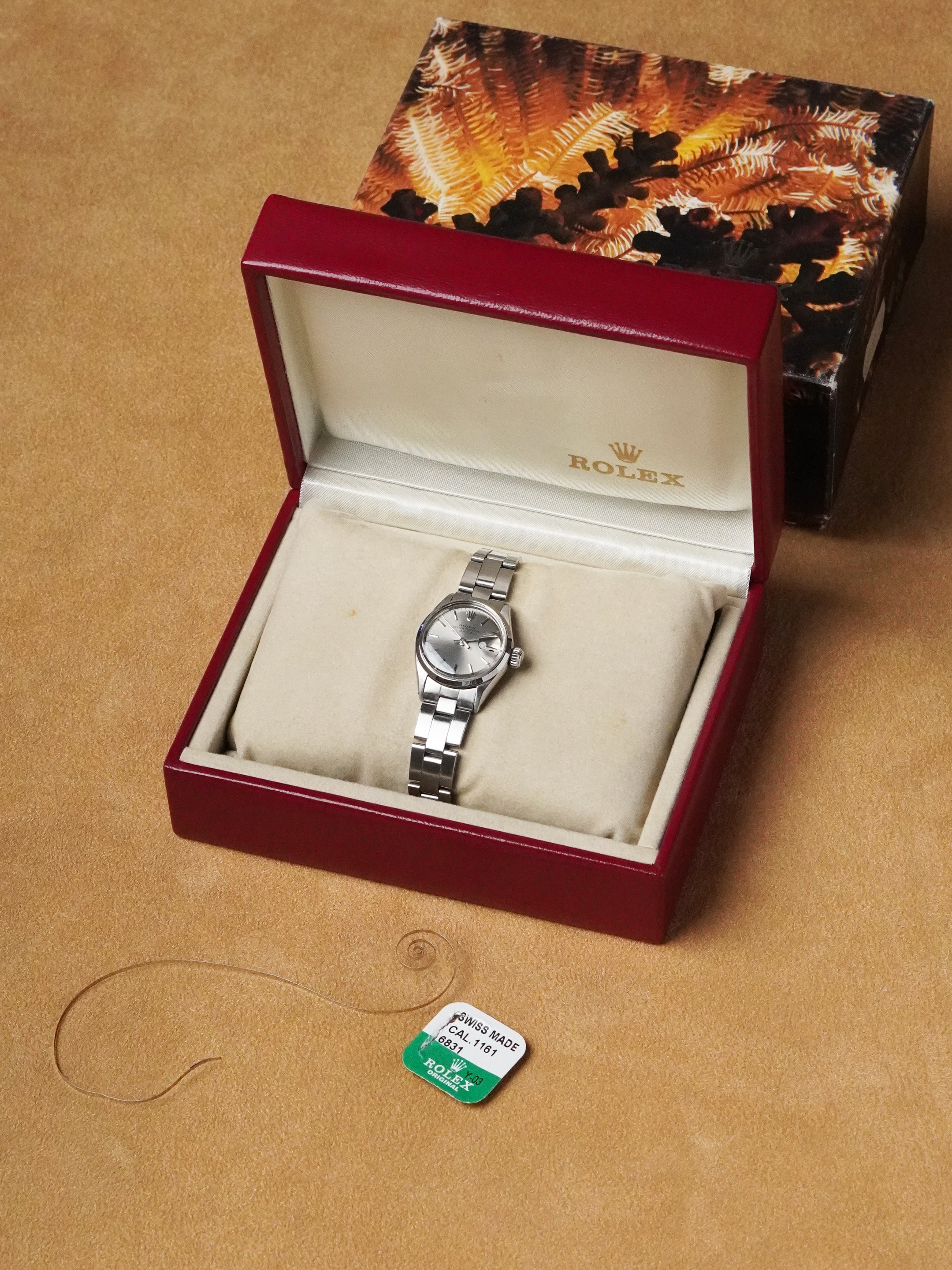 Rolex Oyster Perpetual Lady Date 6516 - Stainless Steel, Silver Dial, Automatic (1971)