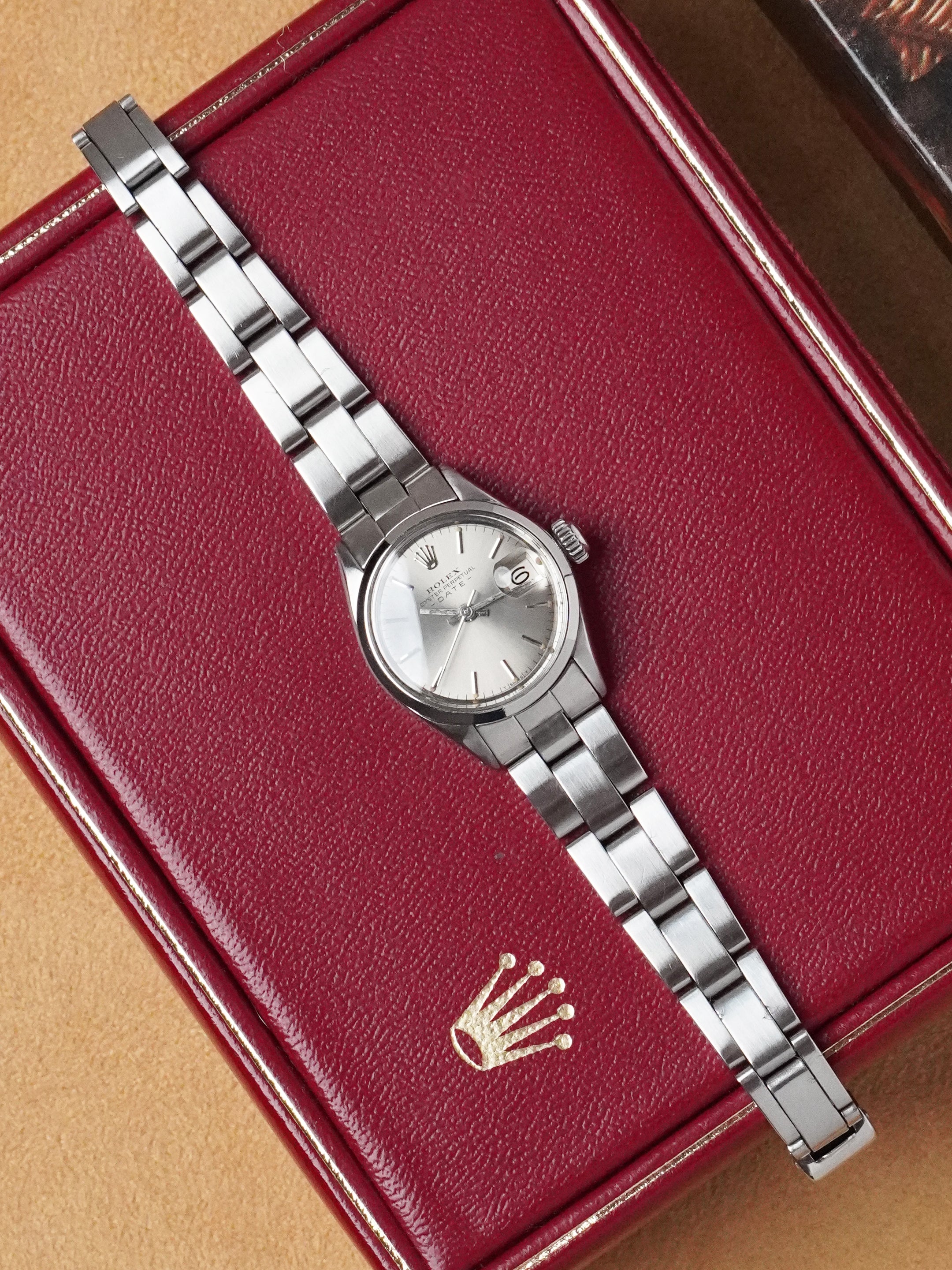 Rolex Oyster Perpetual Lady Date 6516 - Stainless Steel, Silver Dial, Automatic (1971)