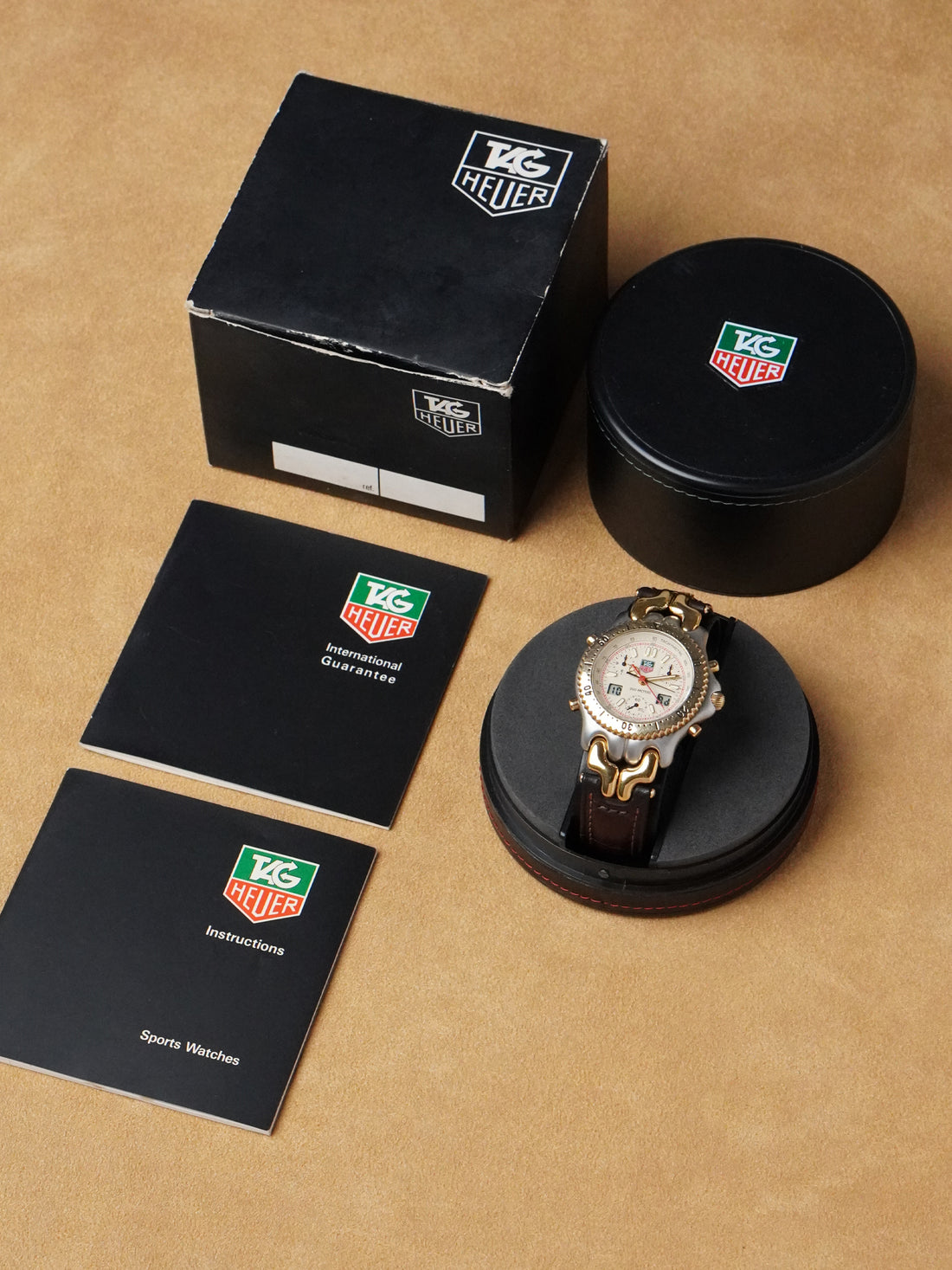 TAG Heuer S/EL Quartz Chronograph S25.706C - Ayrton Senna, Full Set (1993)