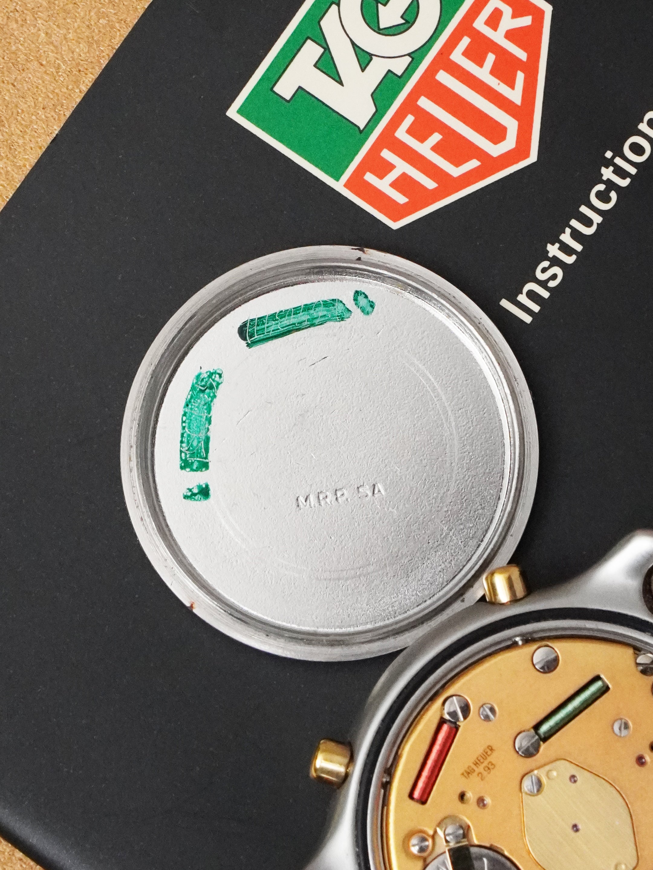 TAG Heuer S/EL Quartz Chronograph S25.706C - Ayrton Senna, Full Set (1993)