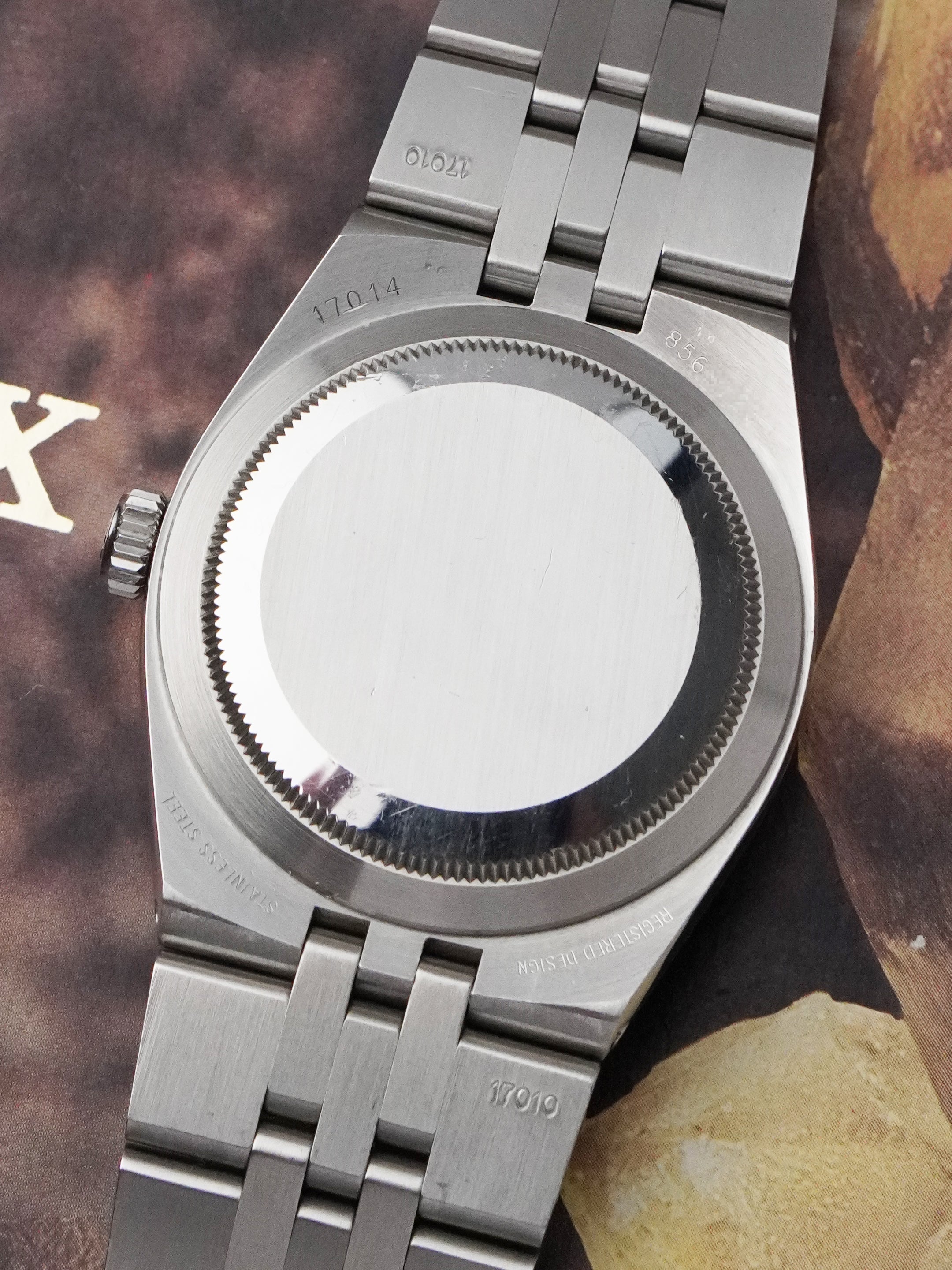 Rolex Datejust Oysterquartz 17014 - Stainless Steel, Black Dial, Quartz, Box Only (1984)
