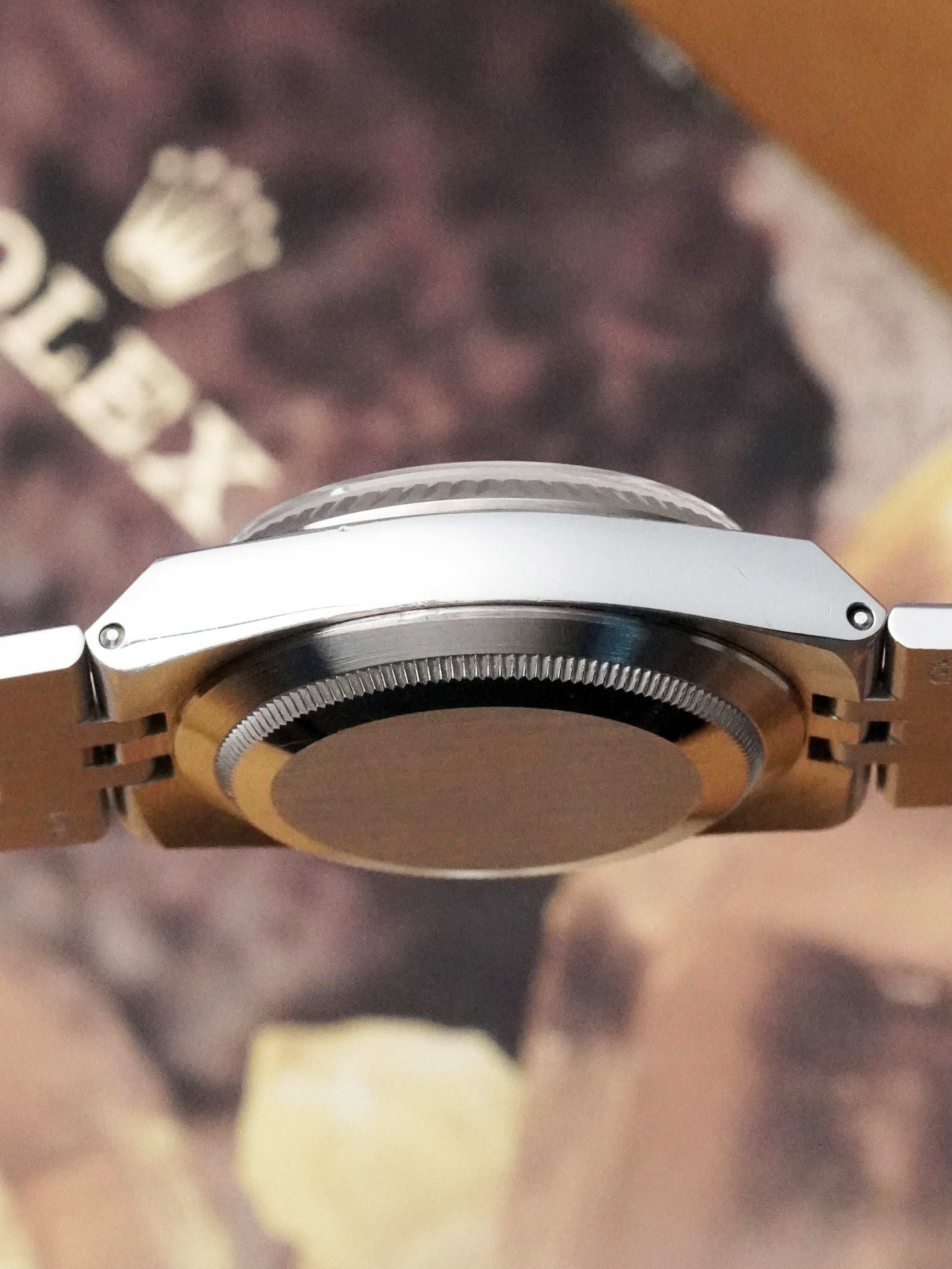 Rolex Datejust Oysterquartz 17014 - Stainless Steel, Black Dial, Quartz, Box Only (1984)