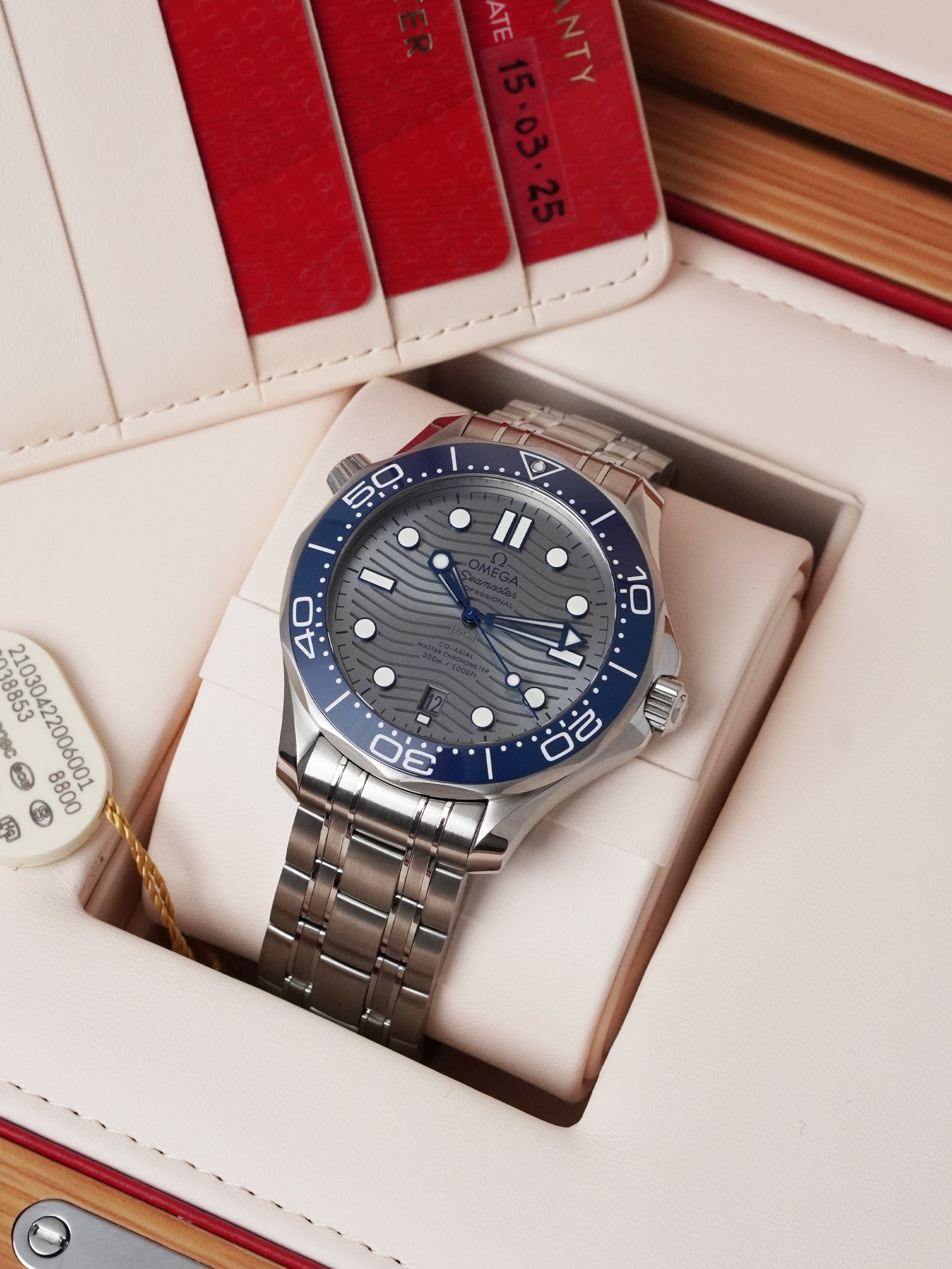 Omega Seamaster Diver 300 M 210.30.42.20.06.001 - Stainless Steel, Grey Dial, Automatic, Full Set, New (2025)