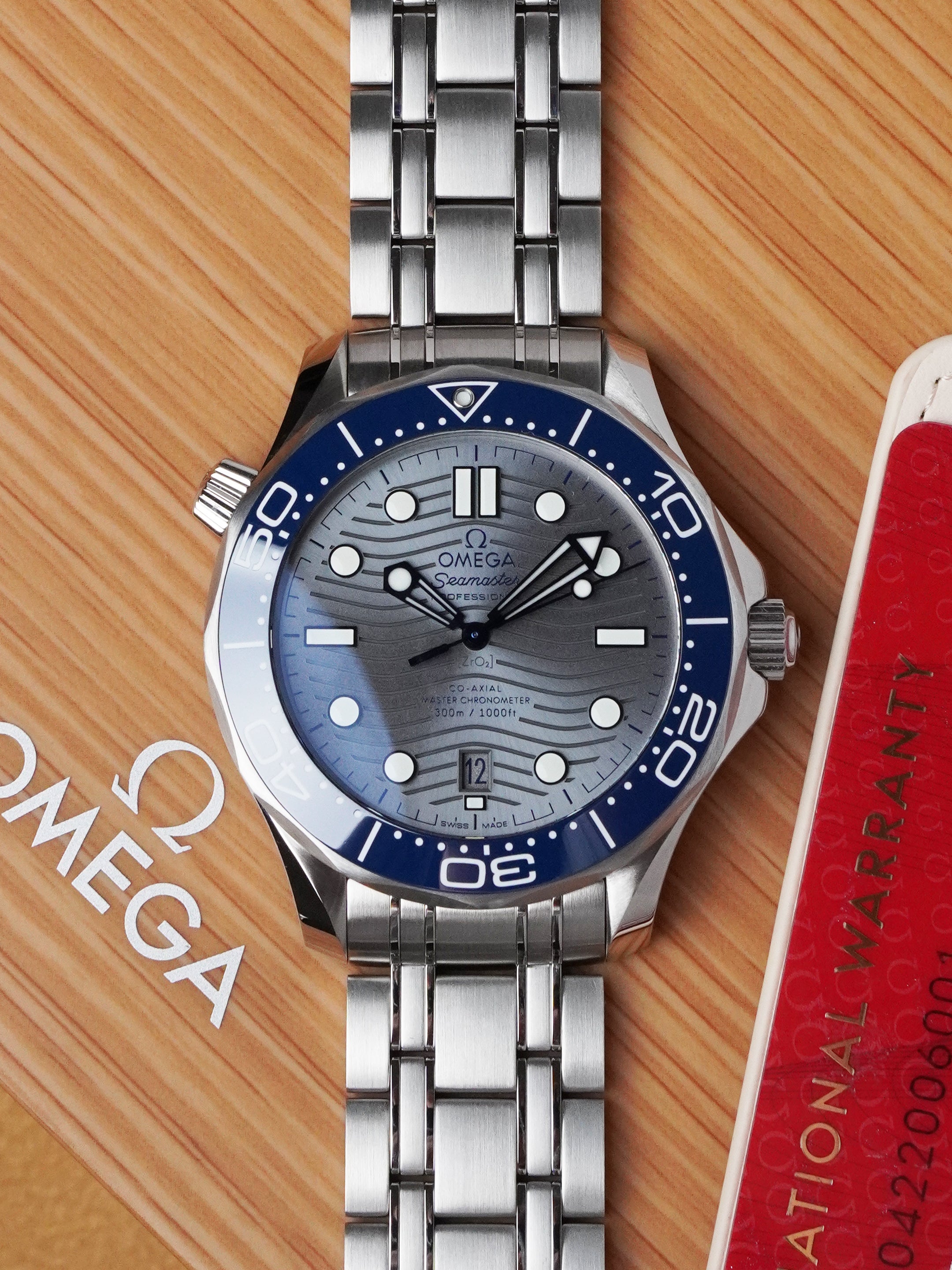 Omega Seamaster Diver 300 M 210.30.42.20.06.001 - Stainless Steel, Grey Dial, Automatic, Full Set, New (2025)