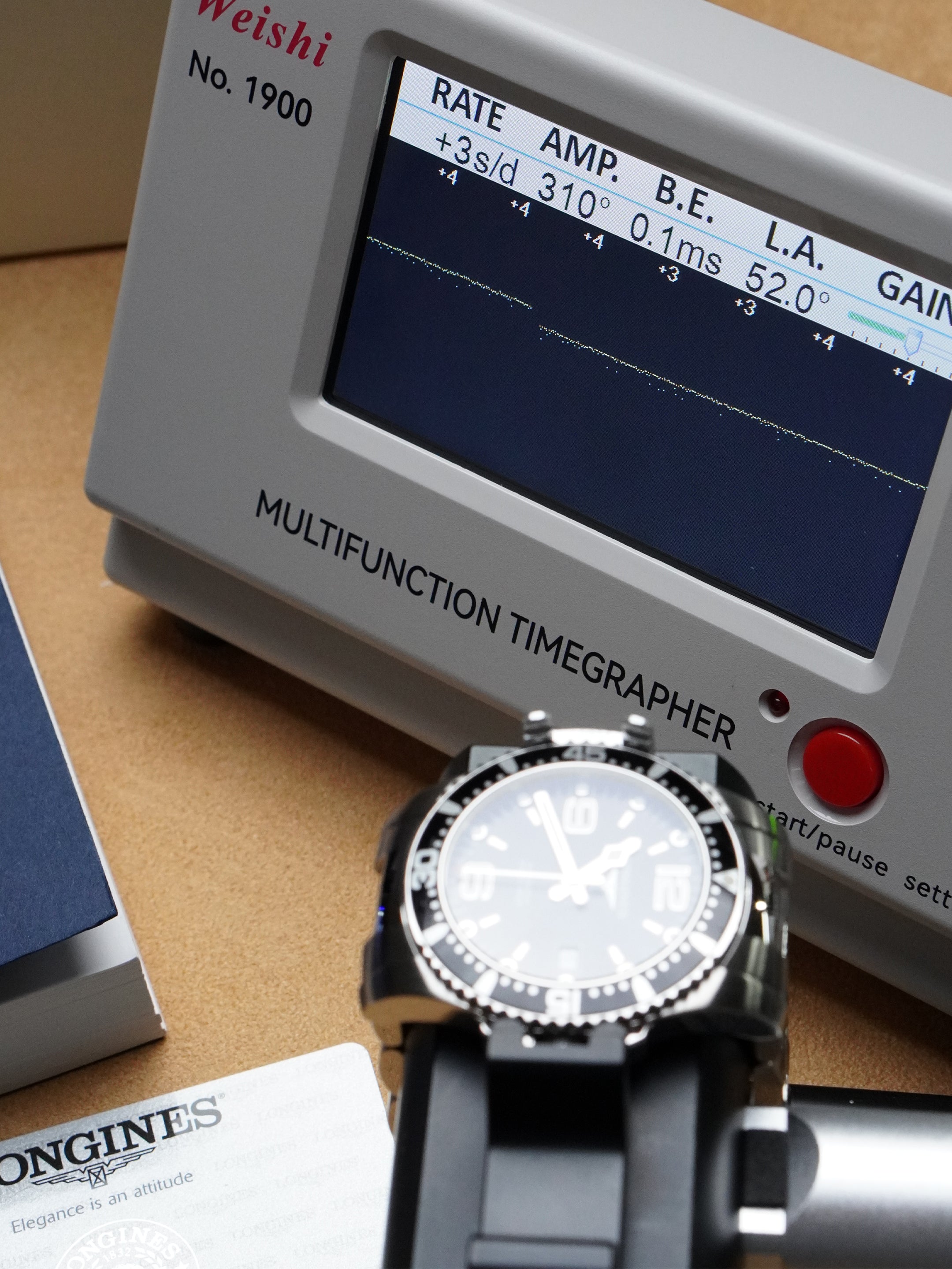 Longines HydroConquest L3.642.4.56.6 - Stainless Steel, Black Dial, Automatic, Full Set (2010)