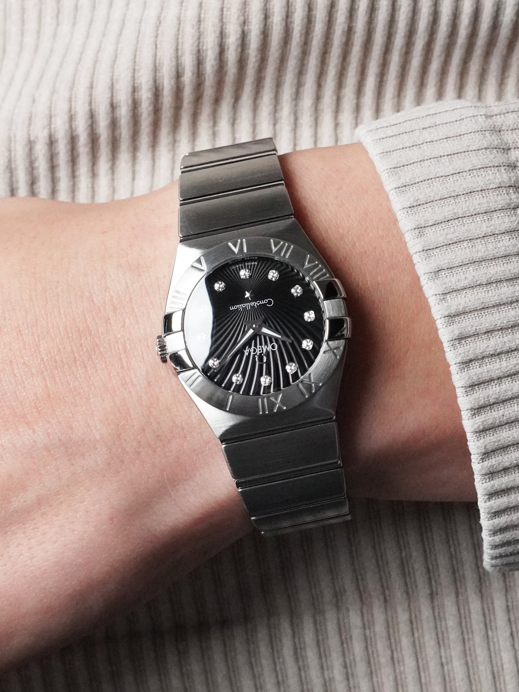 Omega Constellation 123.10.27.60.51.001 - Factory Diamonds