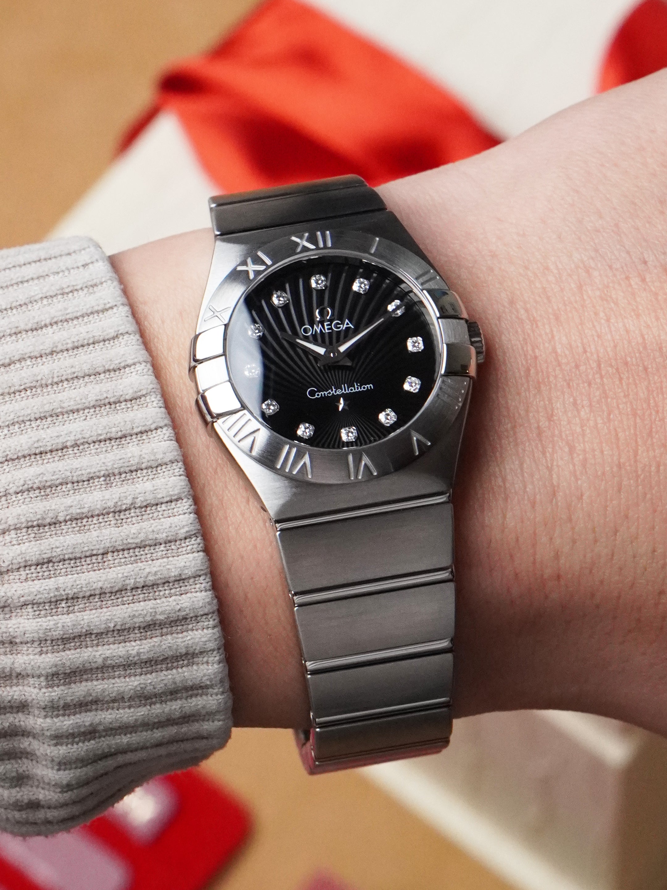 Omega Constellation 123.10.27.60.51.001 - Factory Diamonds