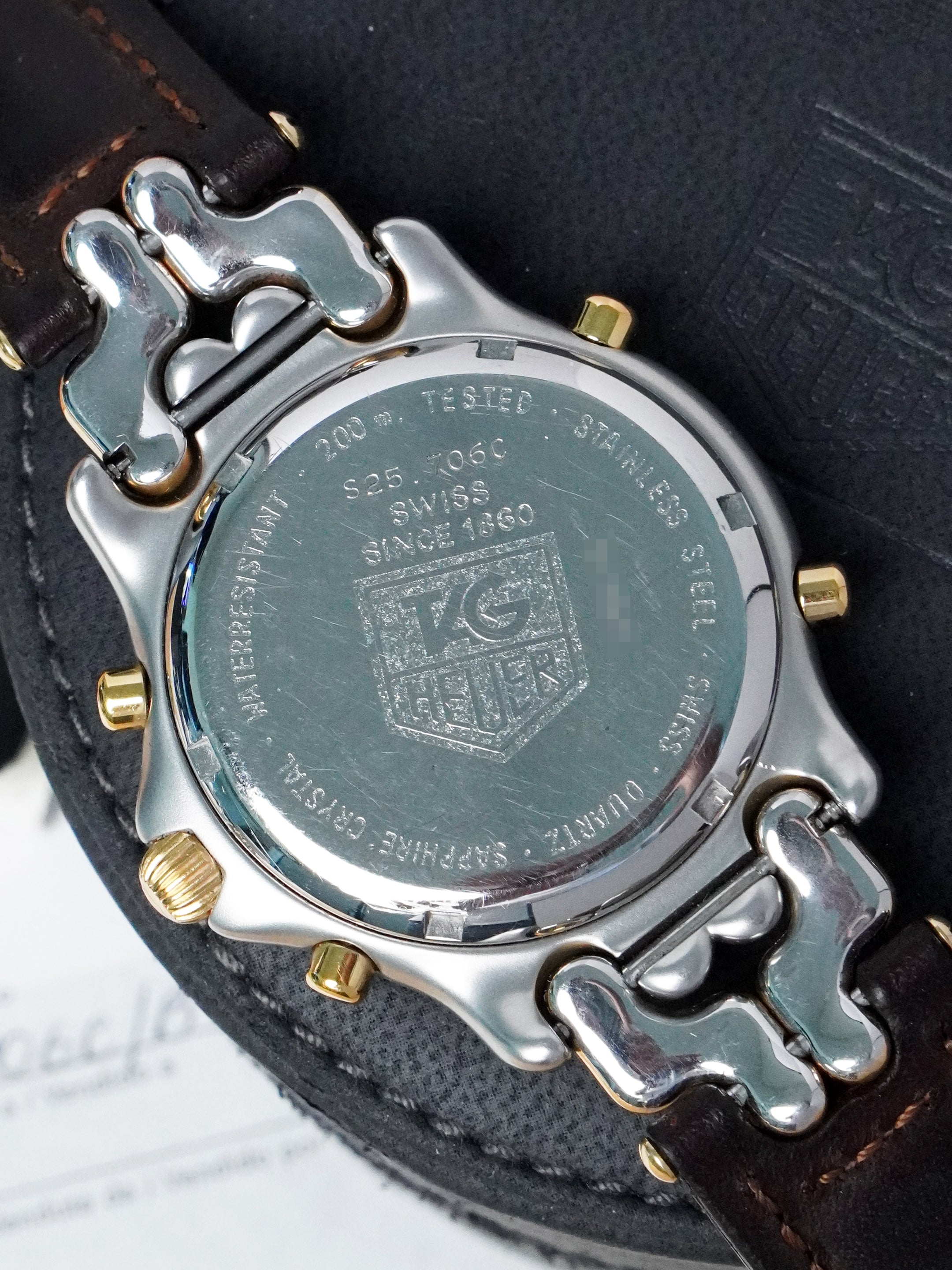 TAG Heuer S/EL Quartz Chronograph S25.706C - Ayrton Senna, Full Set (1993)
