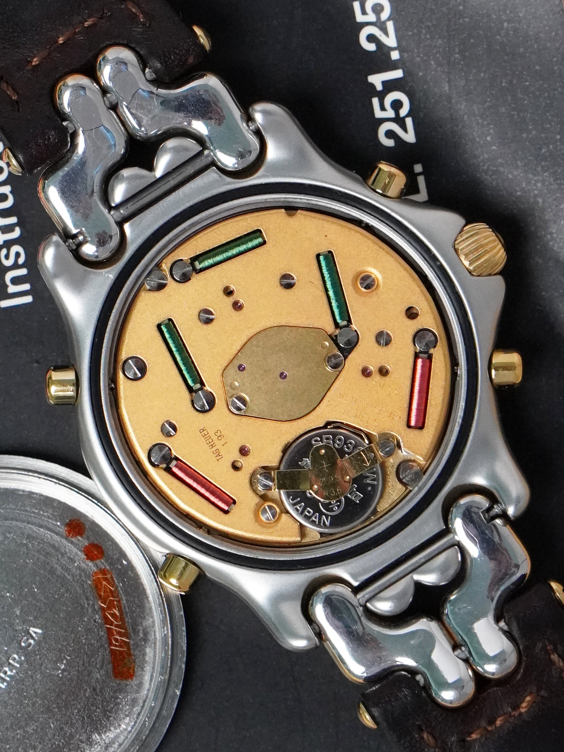 TAG Heuer S/EL Quartz Chronograph S25.706C - Ayrton Senna, Full Set (1993)