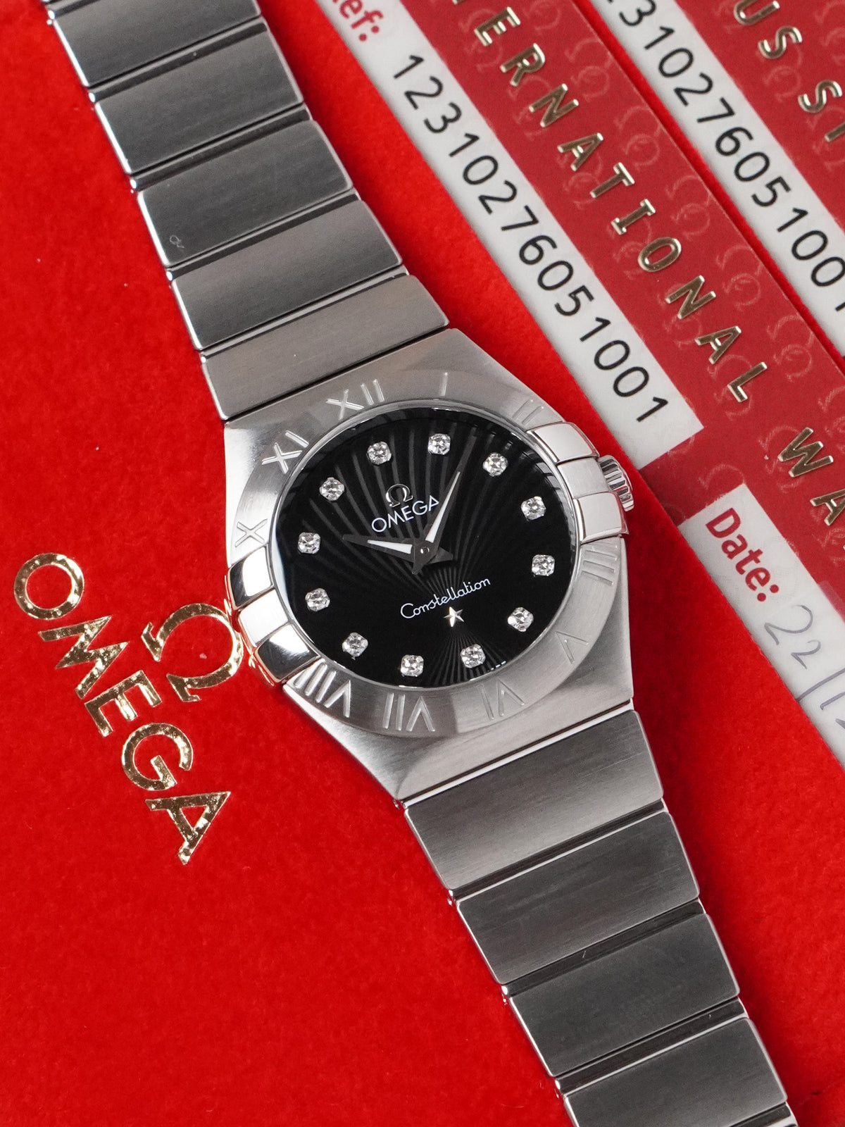 Omega Constellation 123.10.27.60.51.001 - Factory Diamonds, Supernova ...