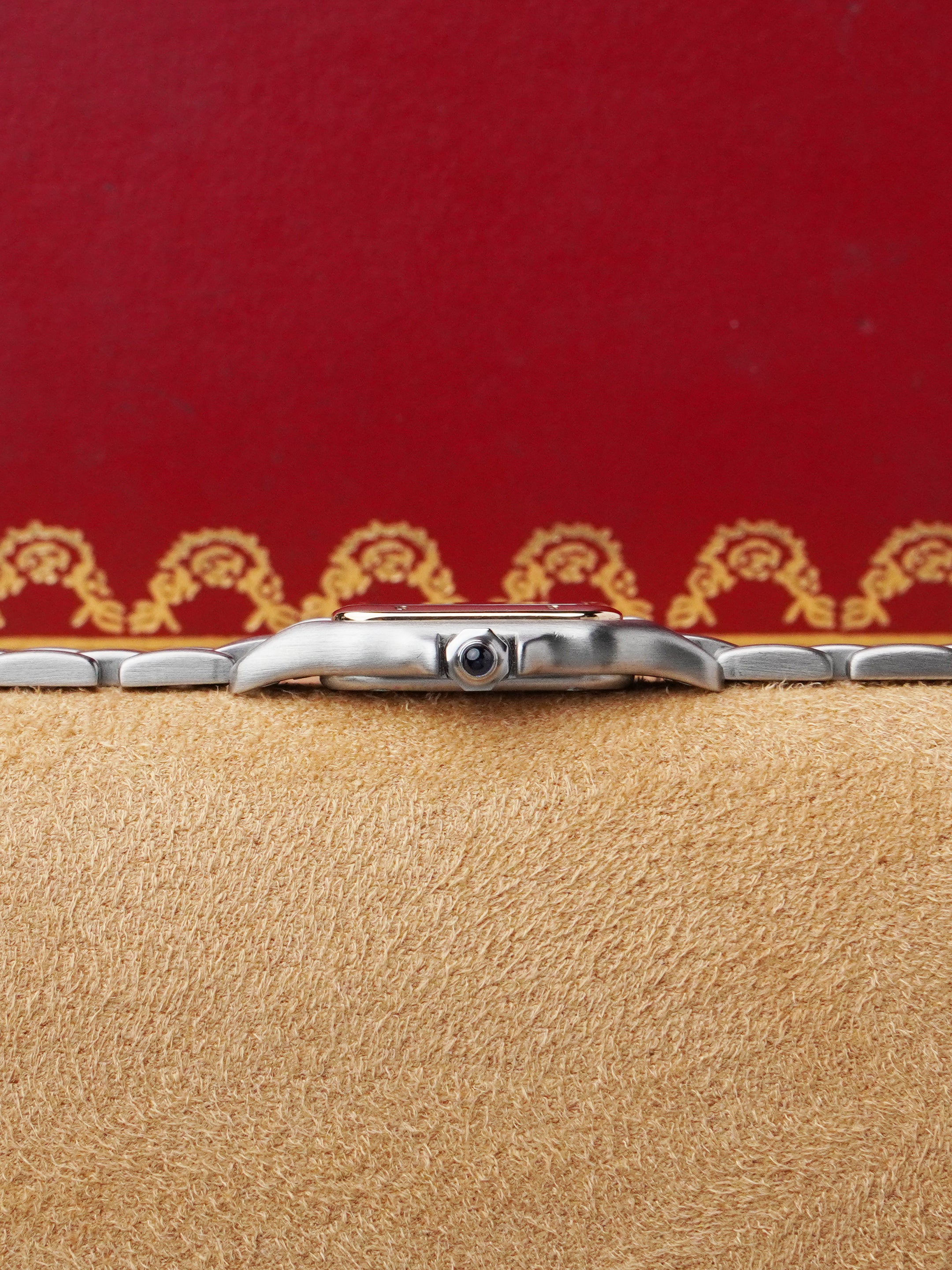 Cartier Panthère 1057917 - Yellow Gold & Steel, Cream Dial, Quartz, Full Set (1991)