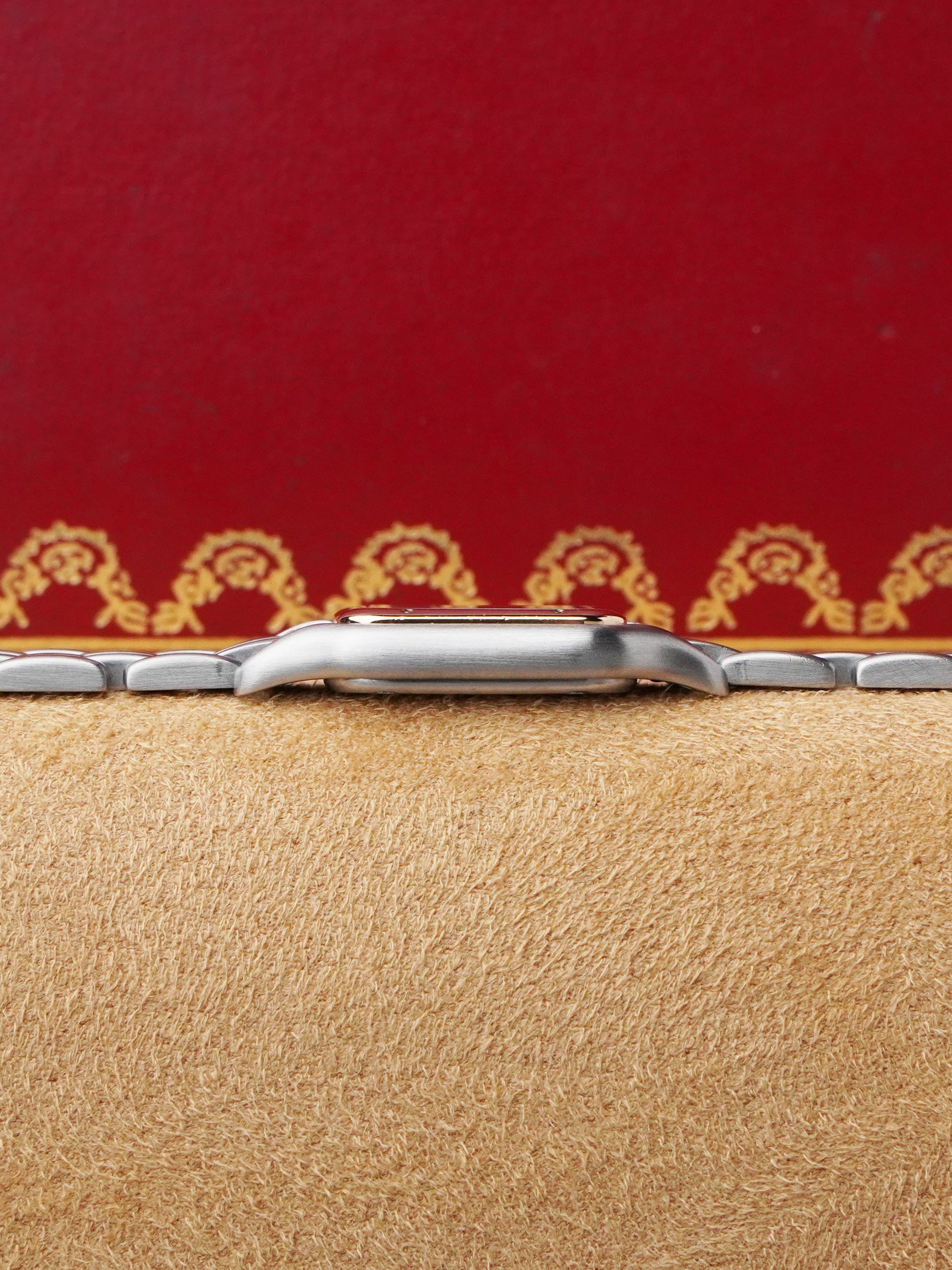 Cartier Panthère 1057917 - Yellow Gold & Steel, Cream Dial, Quartz, Full Set (1991)