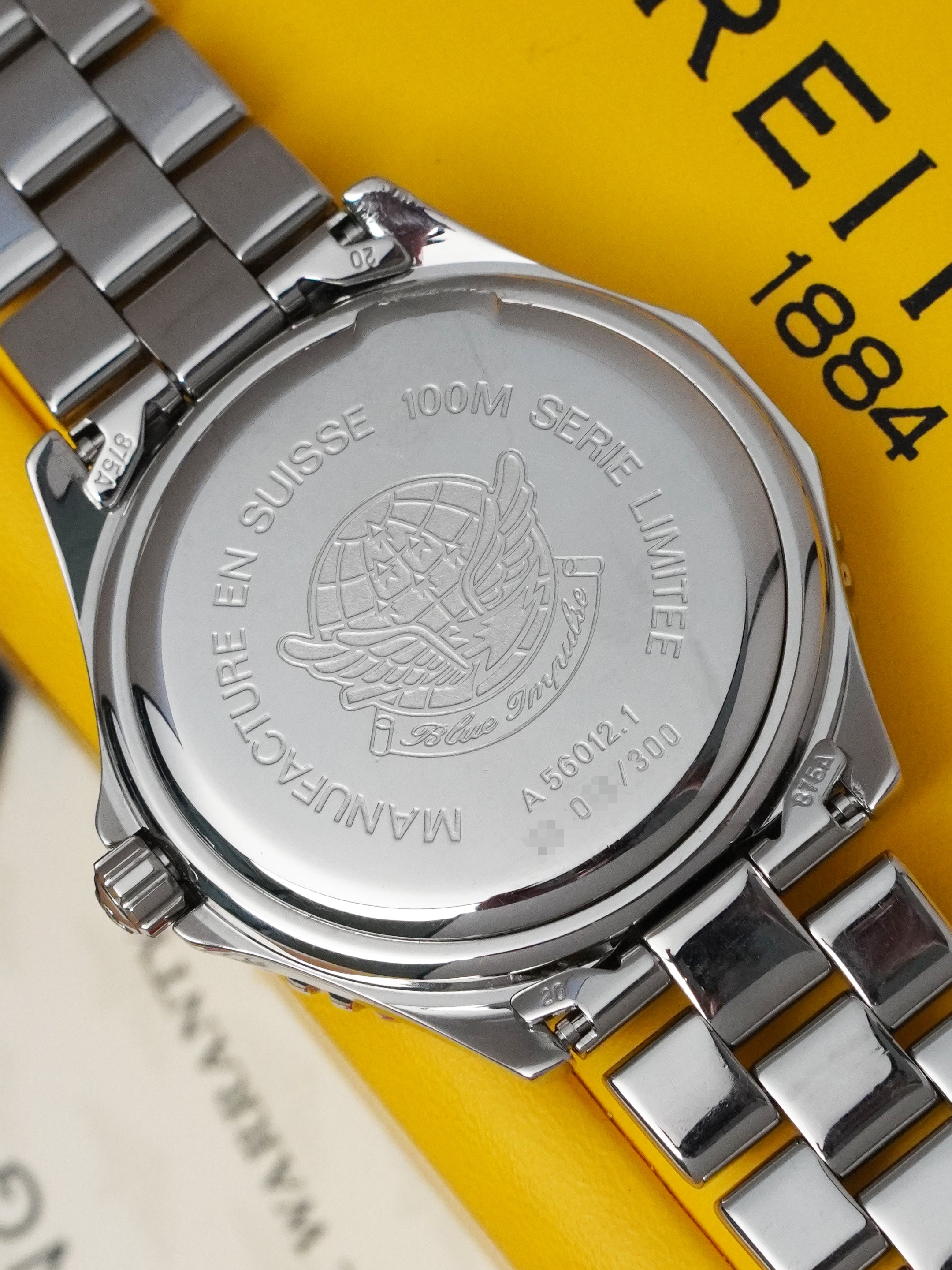 Breitling Chronospace "Blue Impulse" A56012.1 - Stainless Steel, Quartz, Full Set (1995)