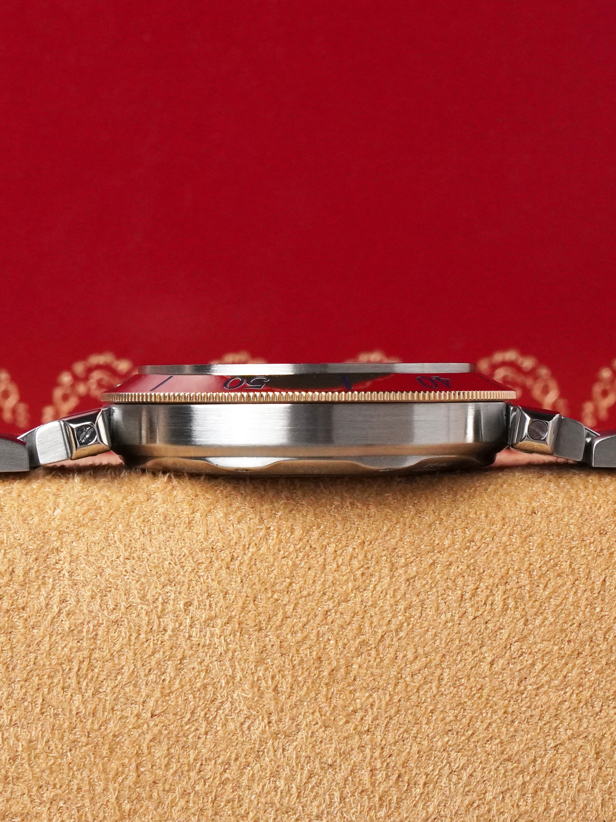 Cartier Pasha 2378 - Yellow Gold / Stainless Steel, Silver Dial, Automatic, Original Box (2005*)