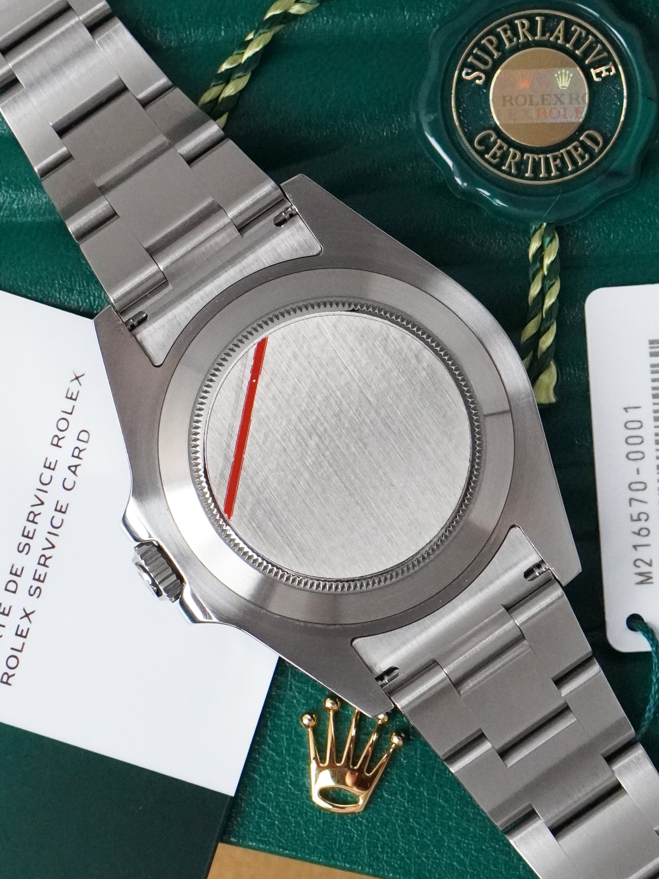 Rolex Explorer II "Polar" 216570 - Stainless Steel, White Dial, Automatic, Full Set (2017)