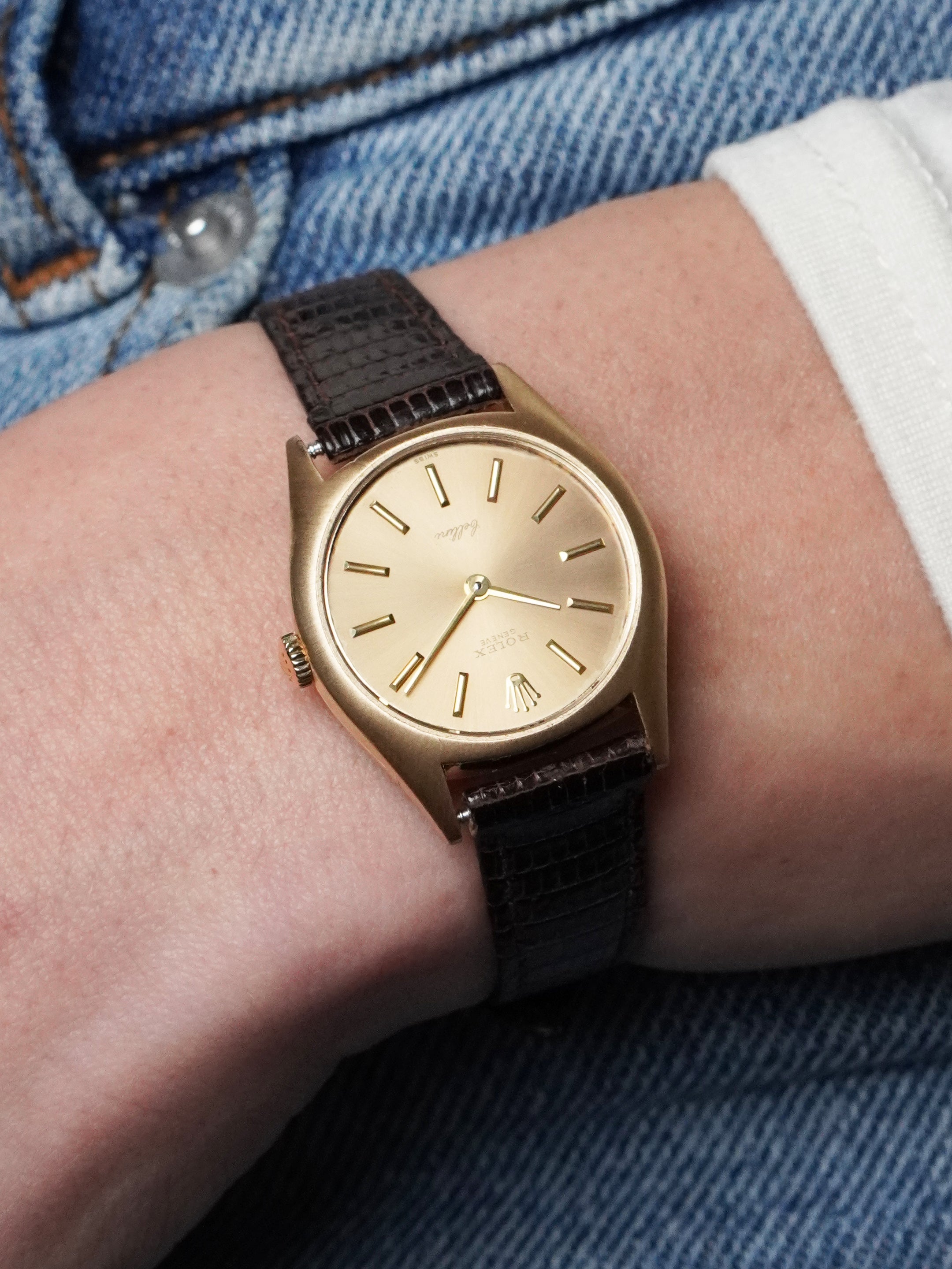 Rolex Cellini 3800 - 18K 750 Yellow Gold, Manual, Box Only (1969)