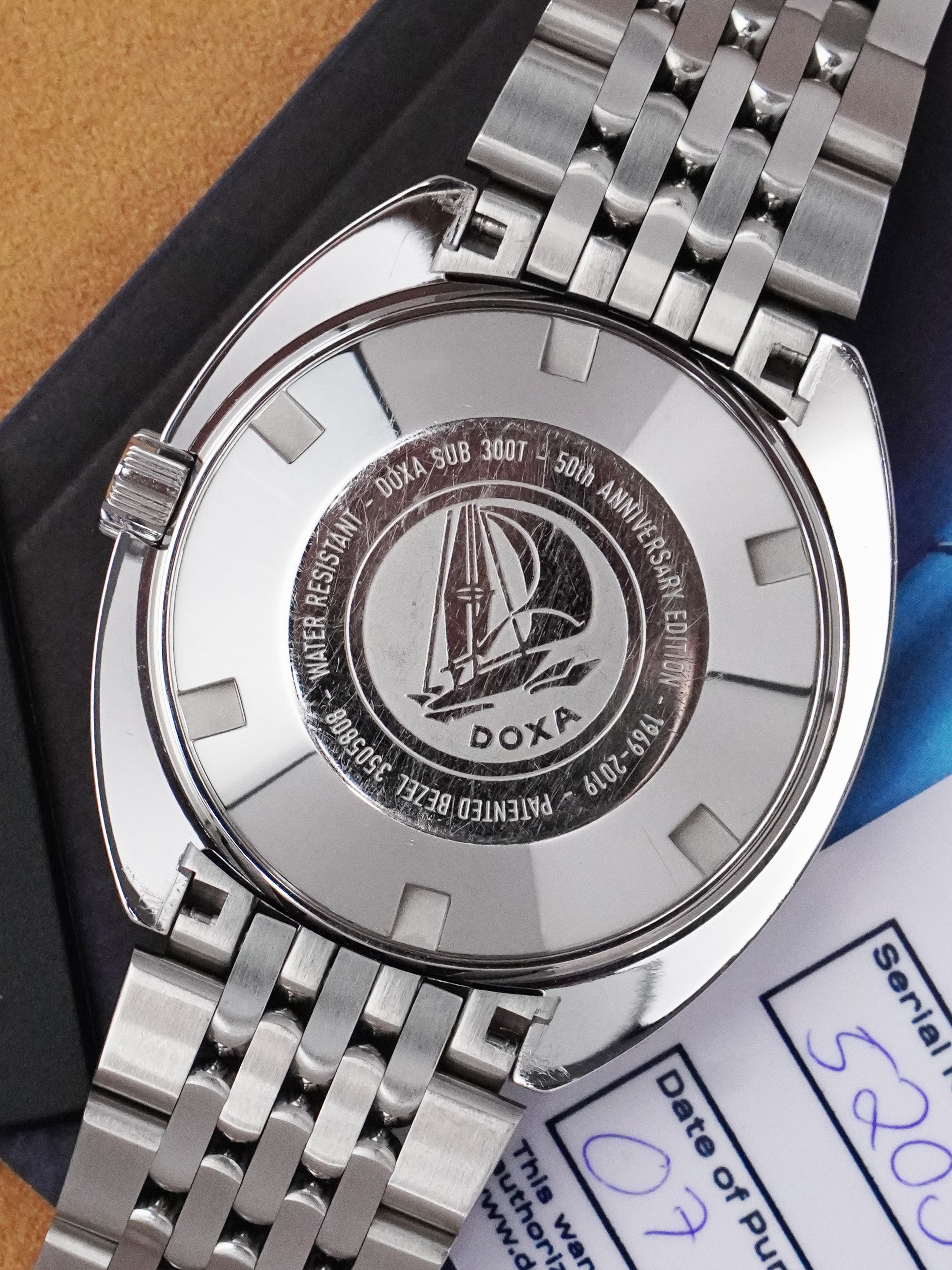 Doxa Sub 300T 50th Anniversary Edition 879.10.351.10 - Orange Dial, Automatic, Full Set (2020)
