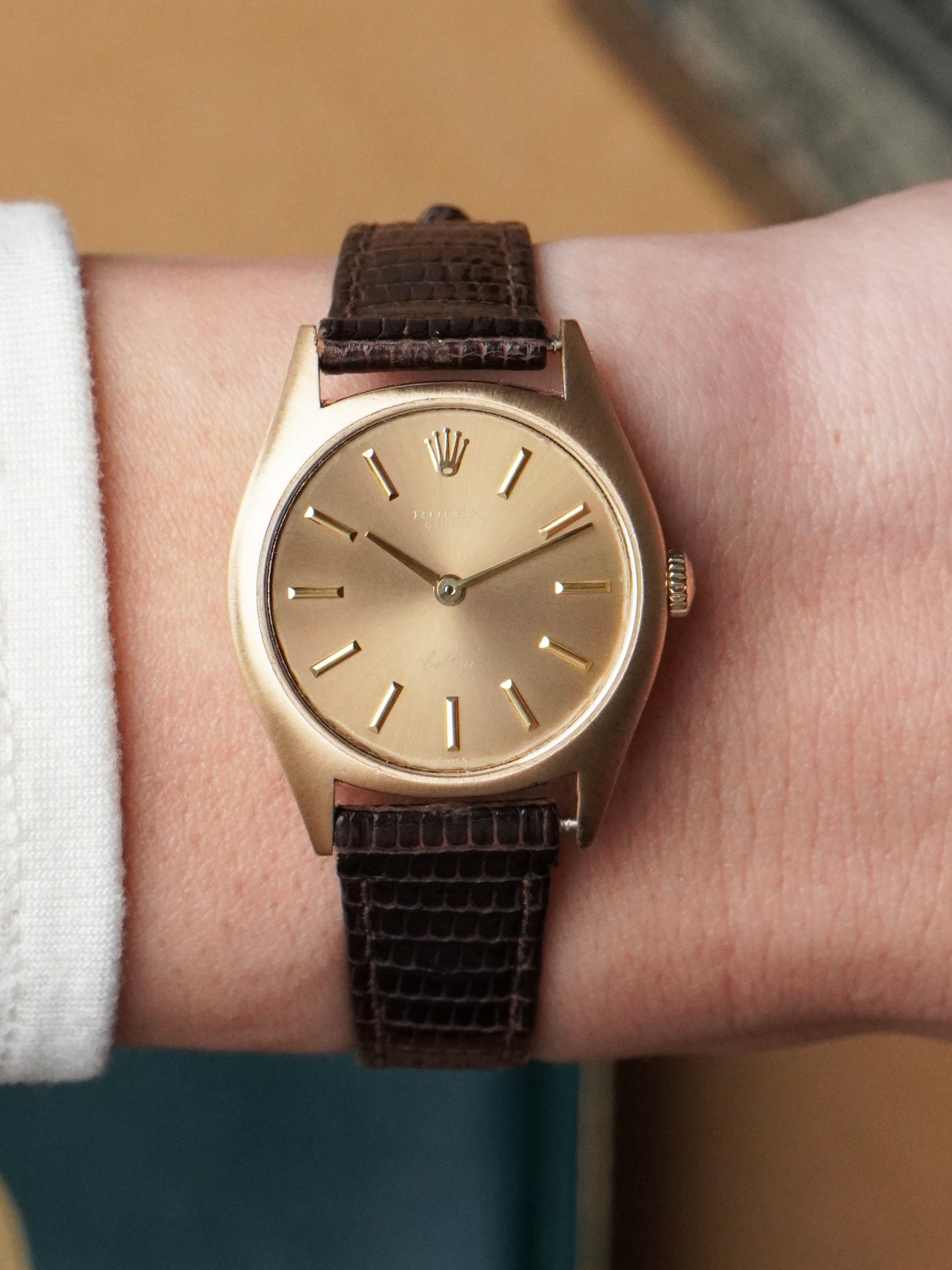 Rolex Cellini 3800 - 18K 750 Yellow Gold, Manual, Box Only (1969)