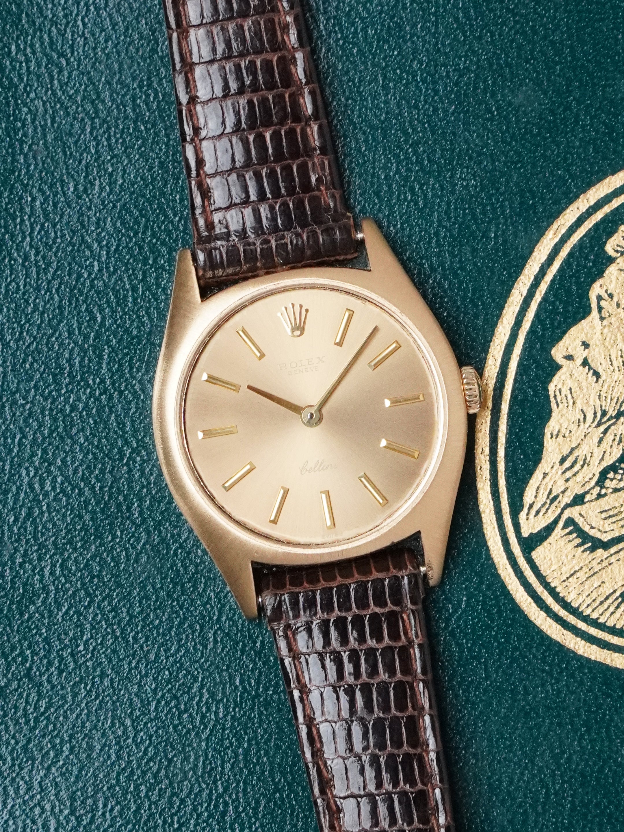 Rolex Cellini 3800 - 18K 750 Yellow Gold, Manual, Box Only (1969)