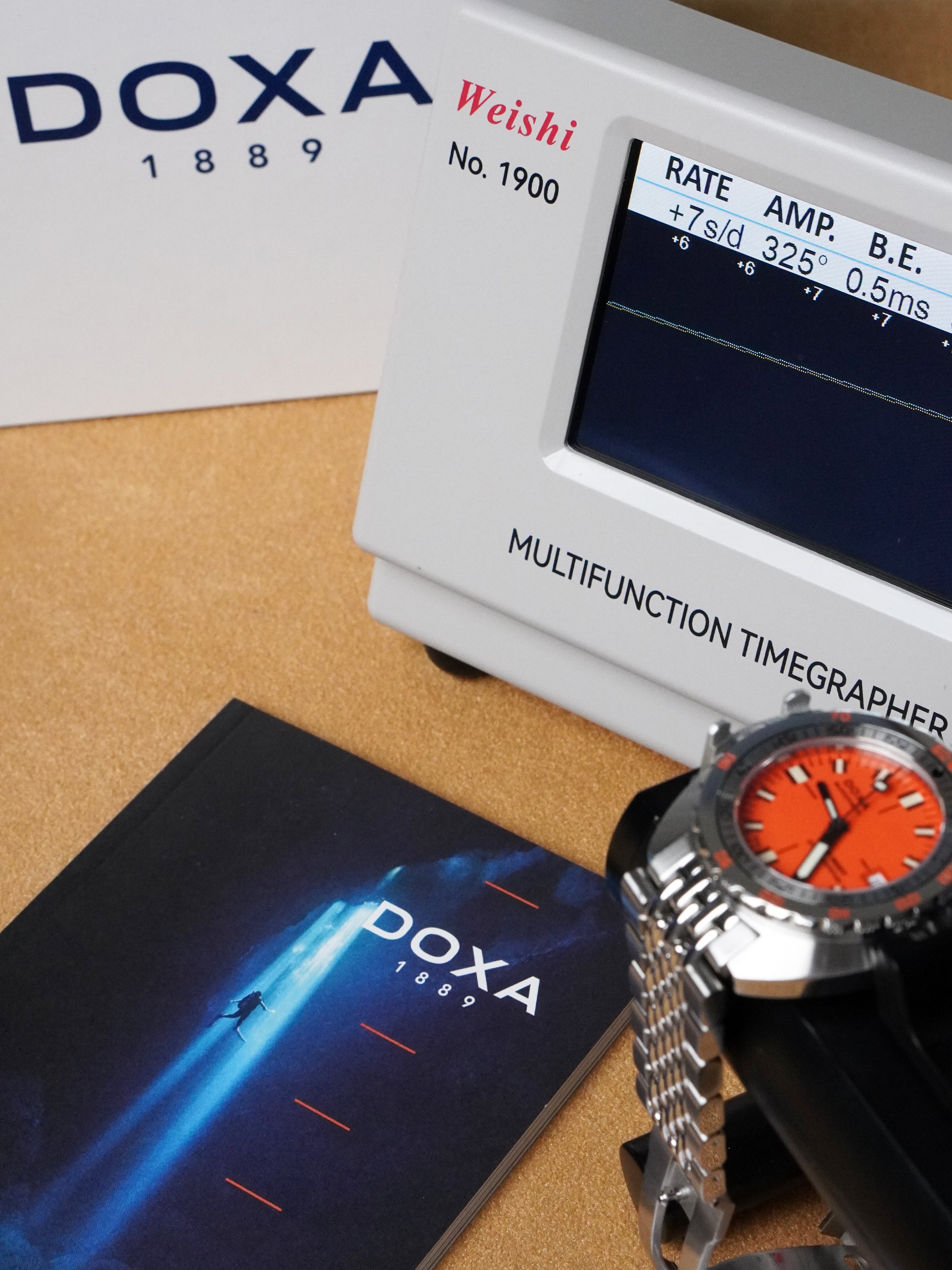 Doxa Sub 300T 50th Anniversary Edition 879.10.351.10 - Orange Dial, Automatic, Full Set (2020)