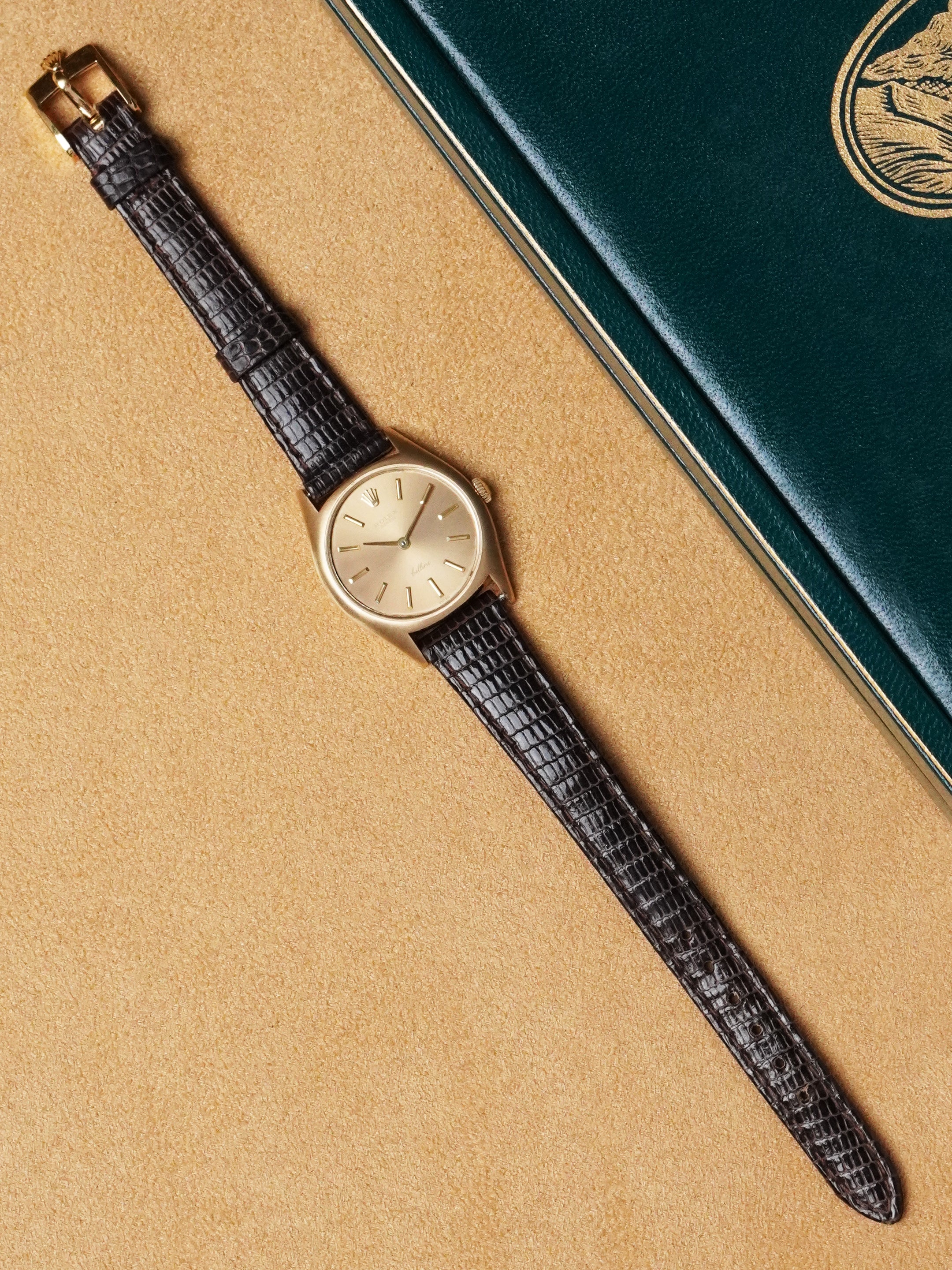 Rolex Cellini 3800 - 18K 750 Yellow Gold, Manual, Box Only (1969)