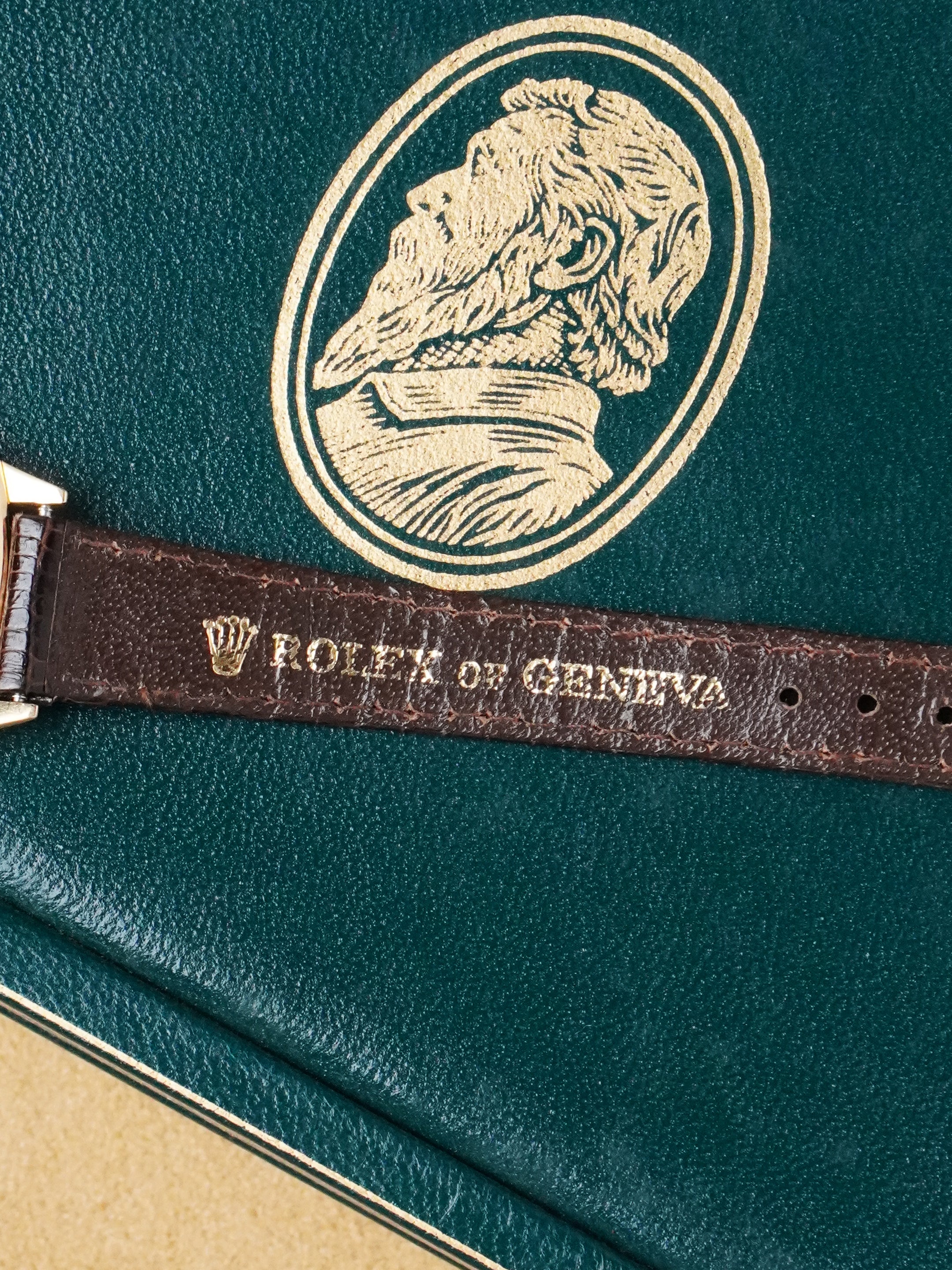 Rolex Cellini 3800 - 18K 750 Yellow Gold, Manual, Box Only (1969)