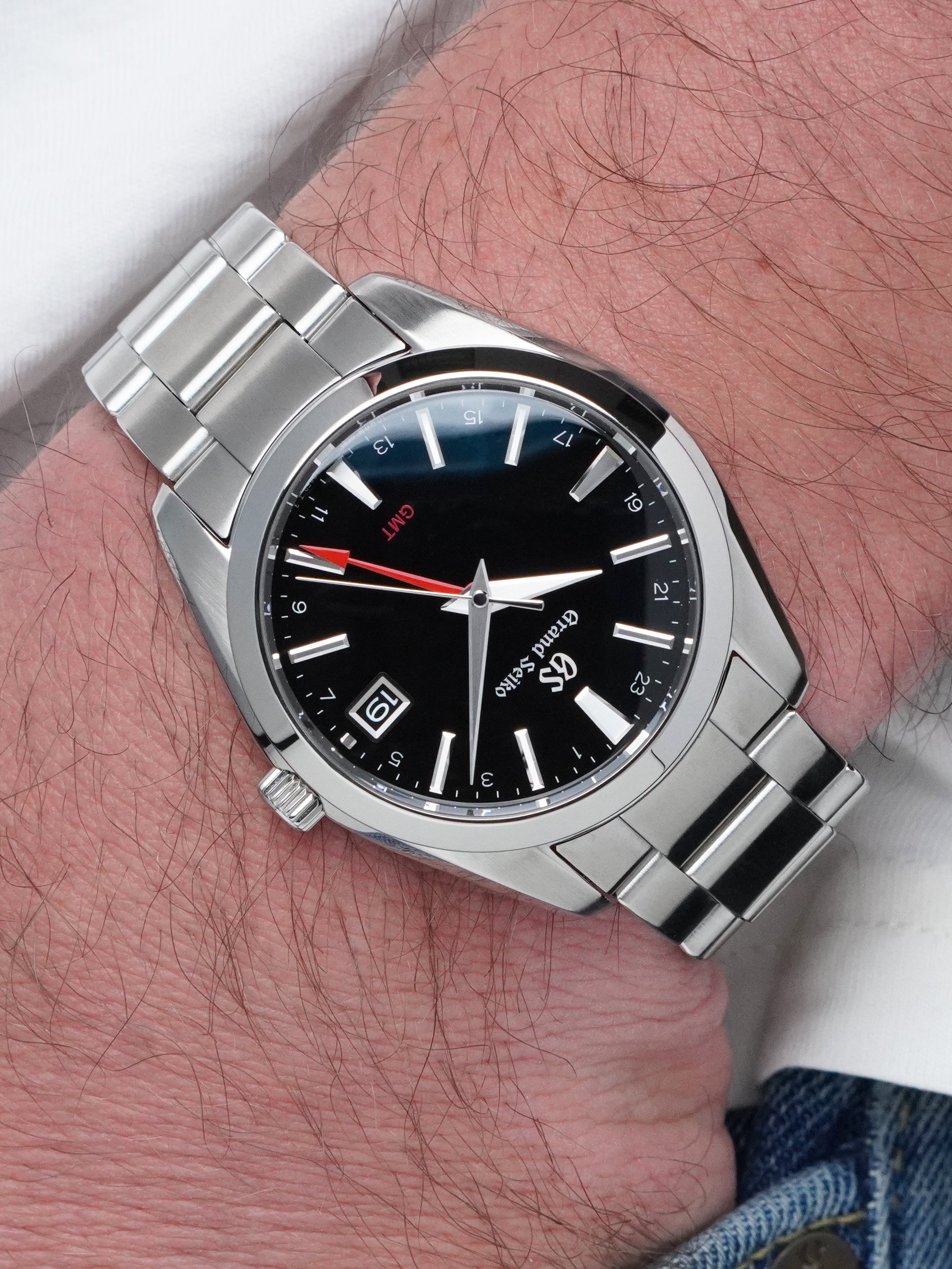 Grand Seiko Heritage Collection GMT SBGN013G - Stainless Steel, Quartz, Full Set (2021)