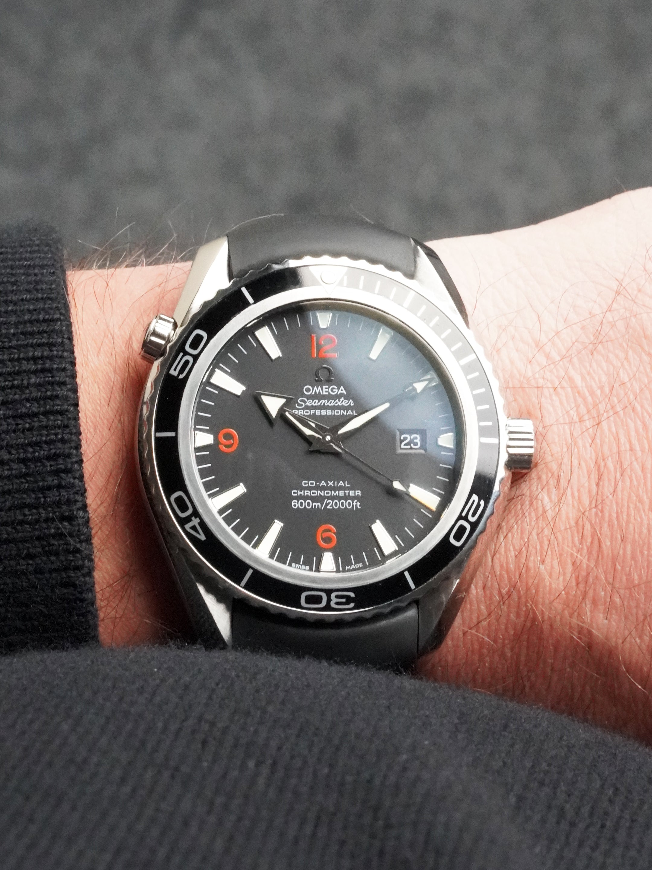 Omega Seamaster Planet Ocean 600 M 2900.51.82 - Stainless Steel, Automatic, Box Only (2008)