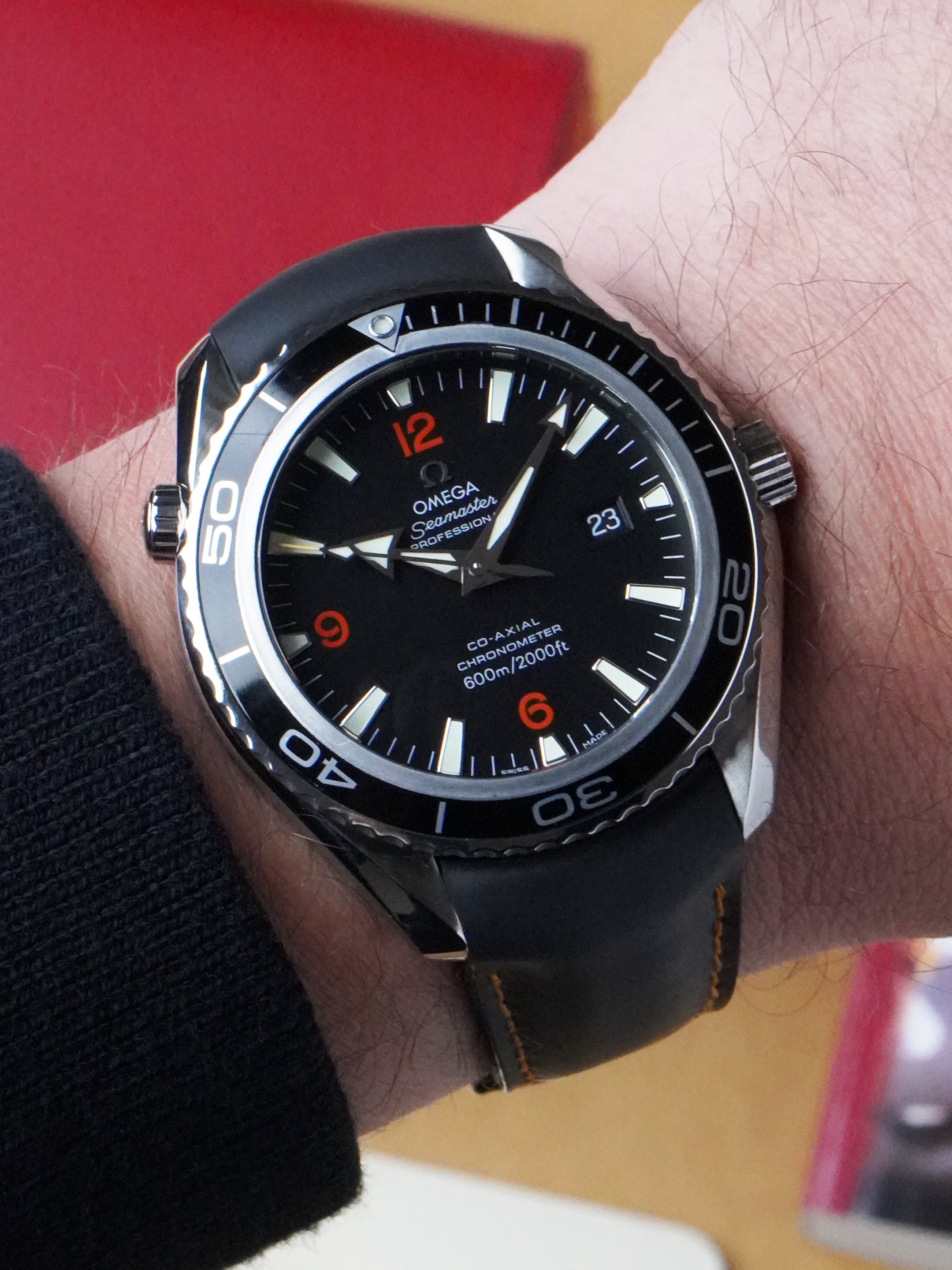 Omega Seamaster Planet Ocean 600 M 2900.51.82 - Stainless Steel, Automatic, Box Only (2008)