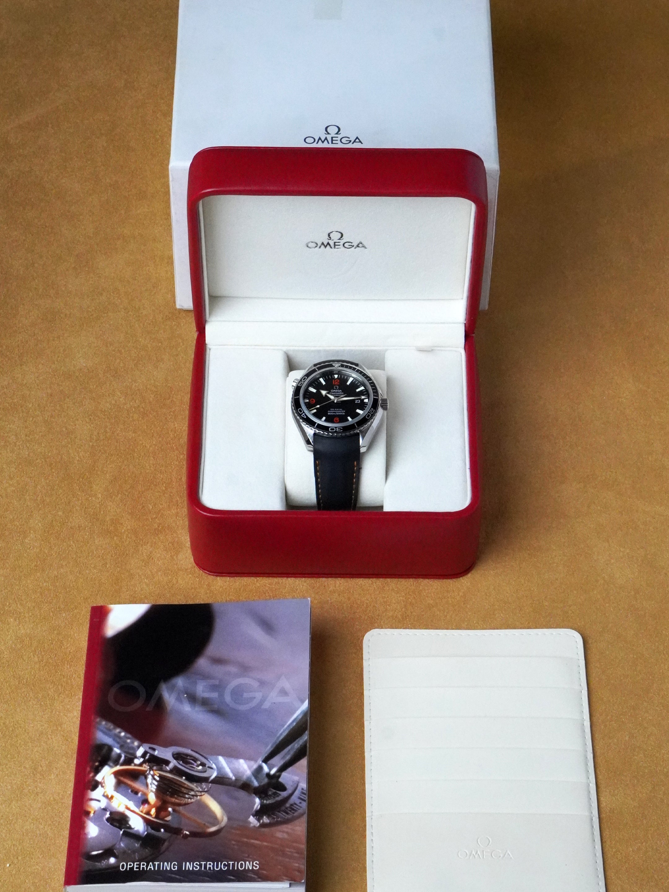Omega Seamaster Planet Ocean 600 M 2900.51.82 - Stainless Steel, Automatic, Box Only (2008)
