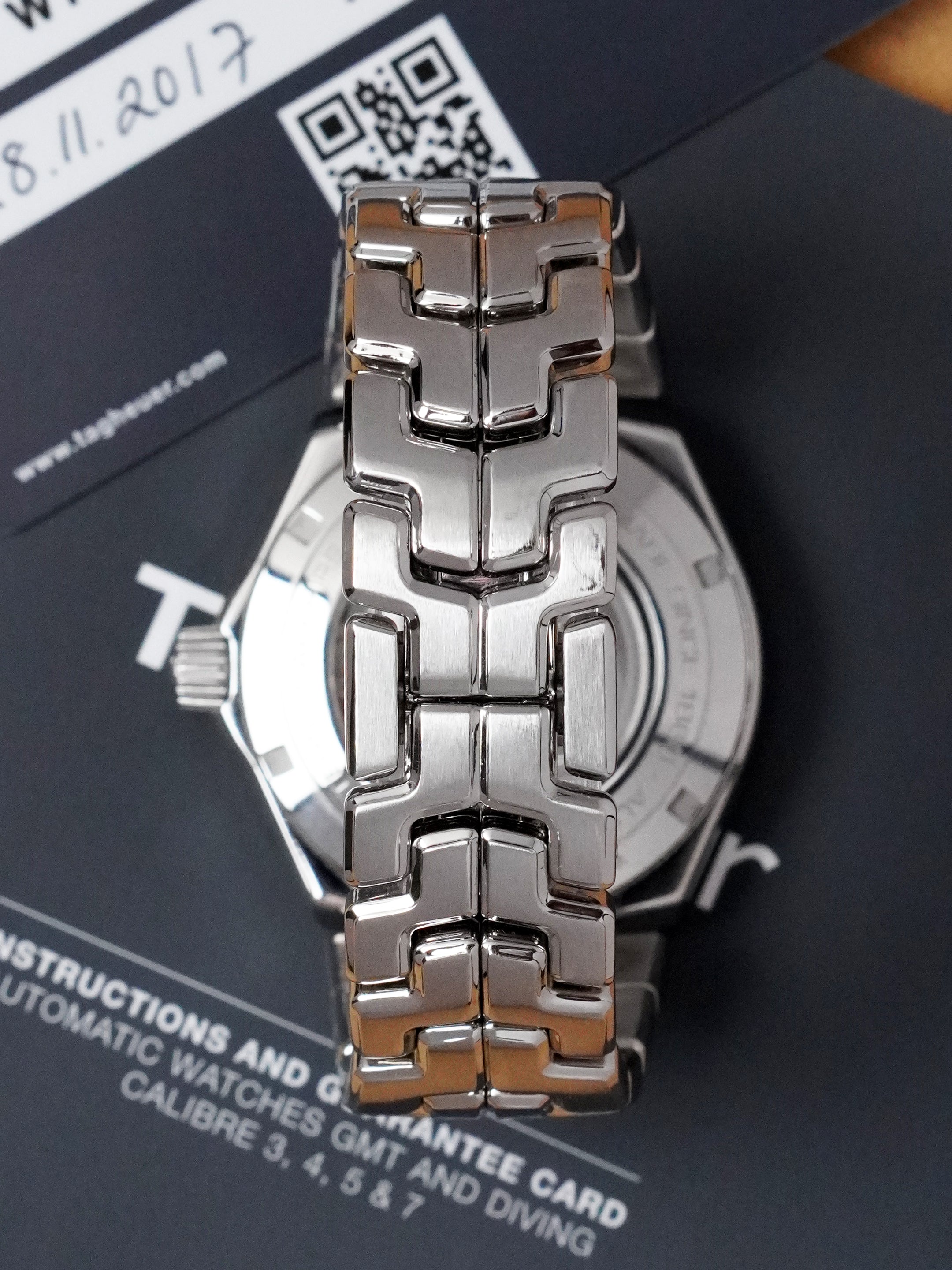 TAG Heuer Link WBC2112.BA0603 - Stainless Steel, Blue Dial, Automatic, Full Set (2017)