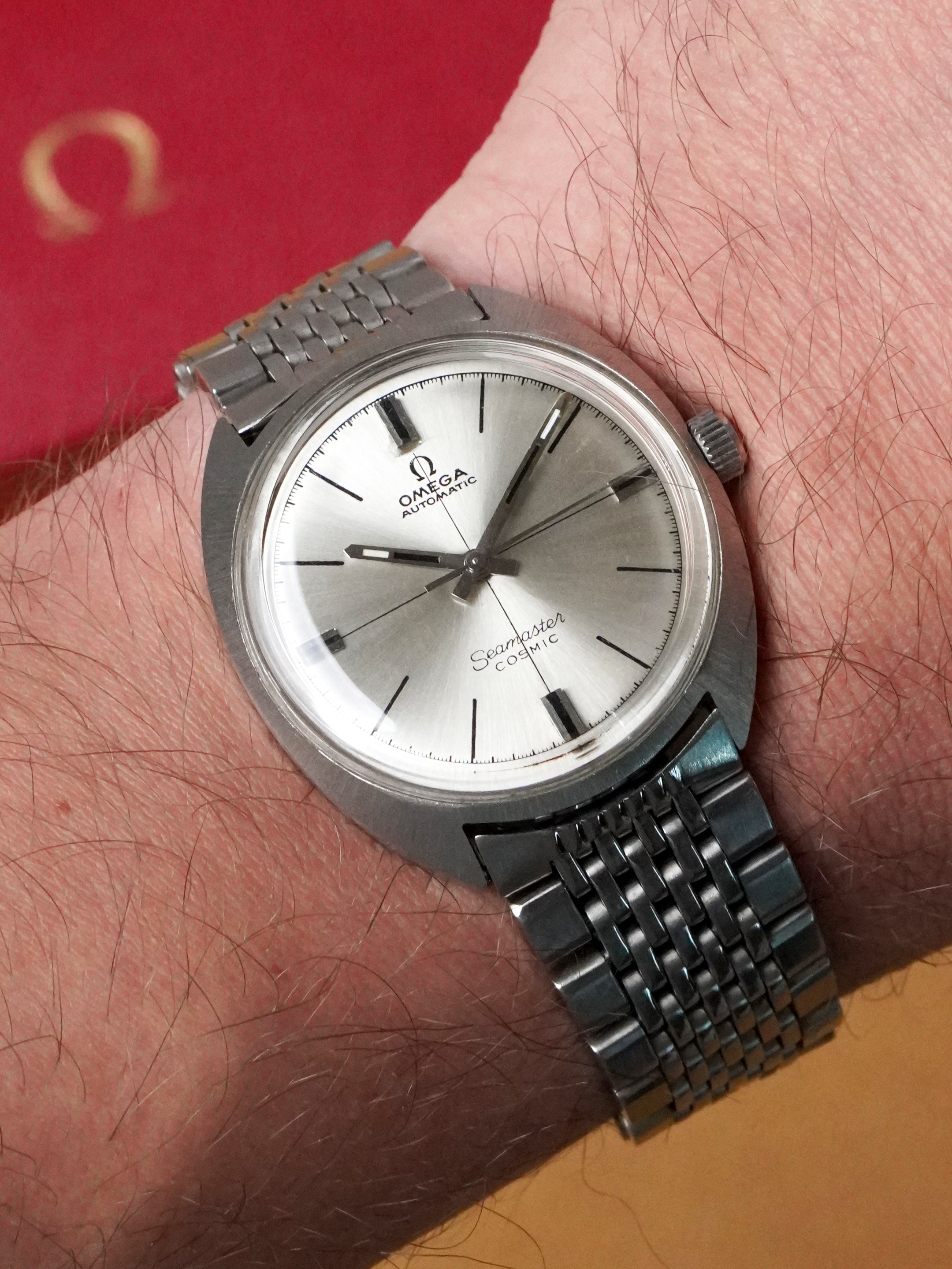 Omega Seamaster Cosmic 165.026 - Stainless Steel, Silver Dial, Automatic, Box Only (1960)