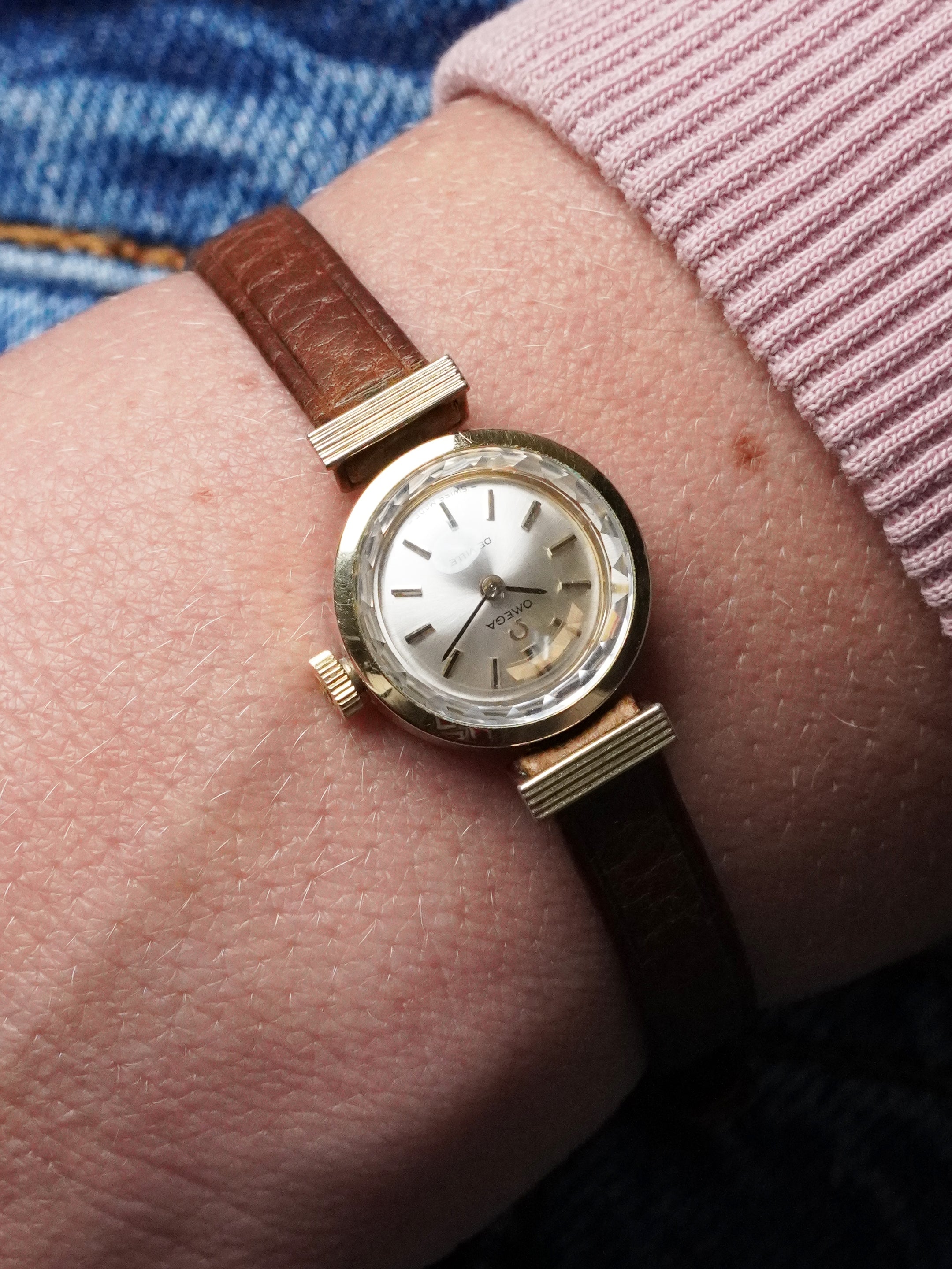 Omega De Ville 511.279 - Gold-Plated, Silver Dial, Manual Winding, Box Only (1967)