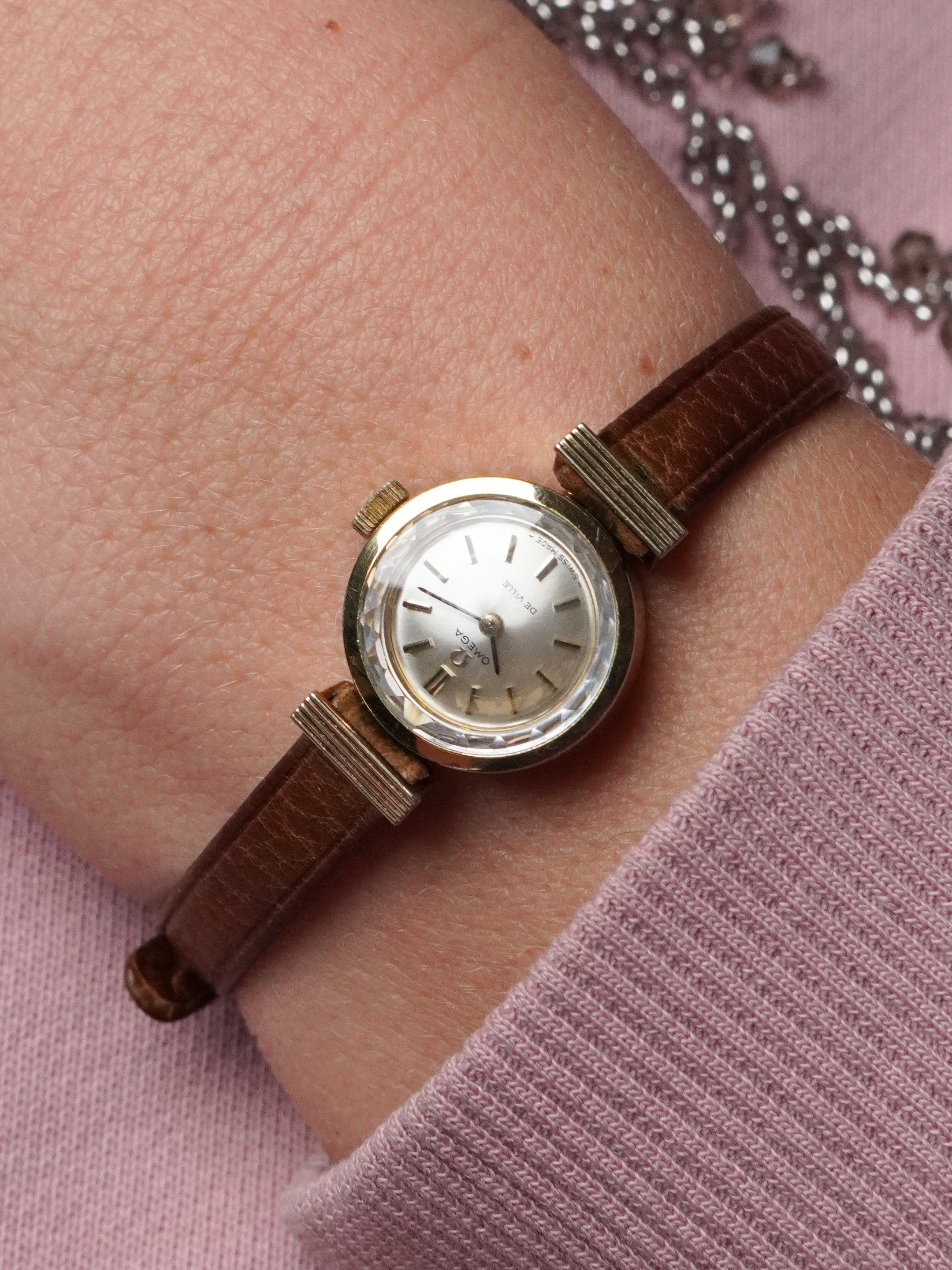 Omega De Ville 511.279 - Gold-Plated, Silver Dial, Manual Winding, Box Only (1967)