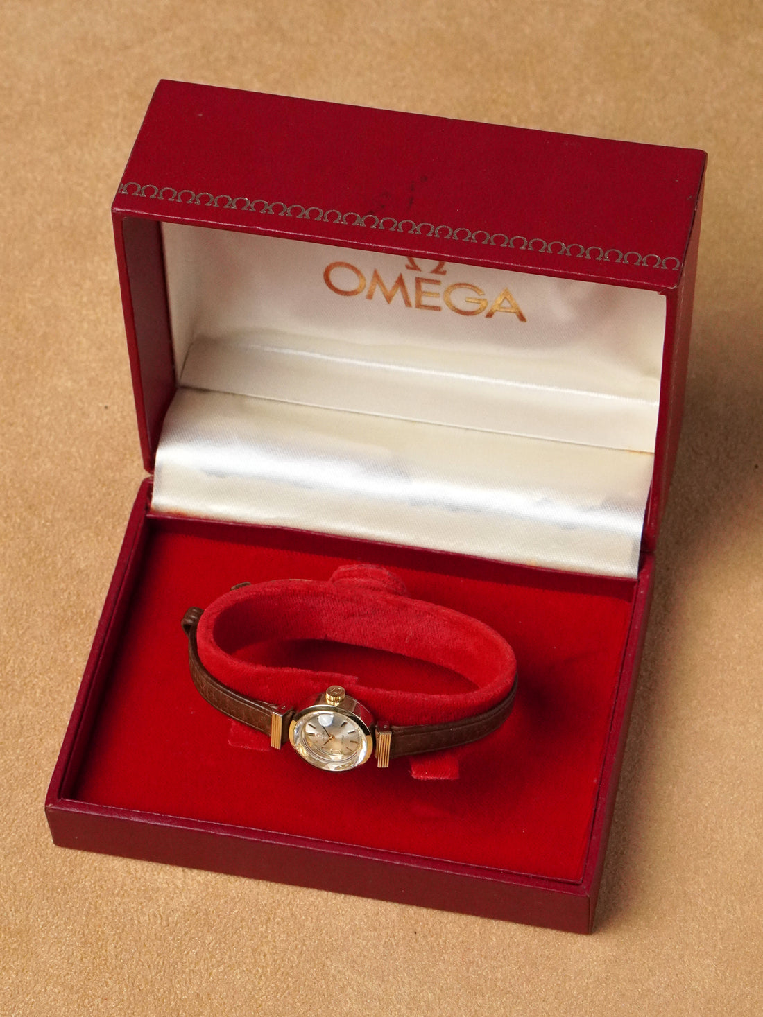 Omega De Ville 511.279 - Gold-Plated, Silver Dial, Manual Winding, Box Only (1967)