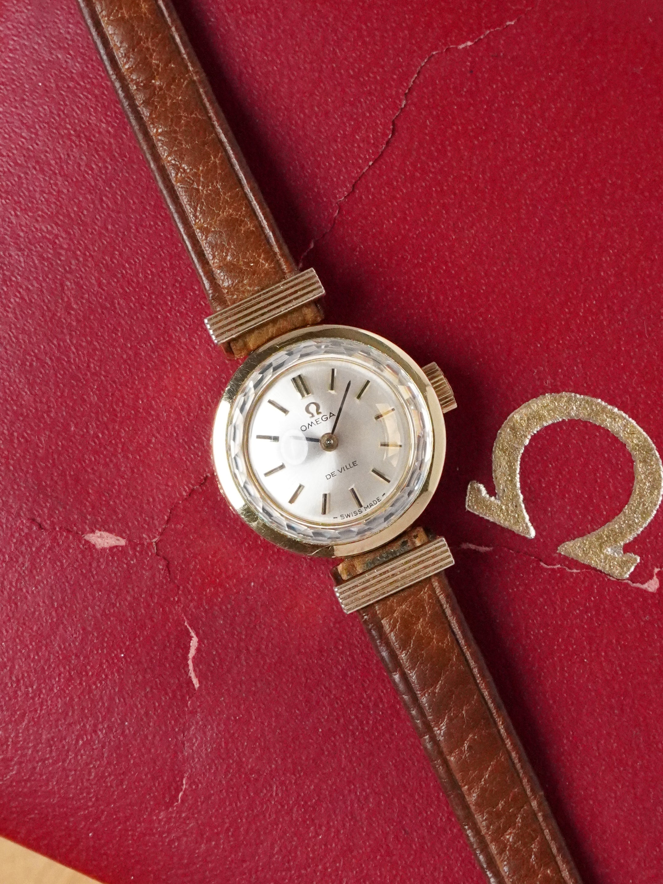 Omega De Ville 511.279 - Gold-Plated, Silver Dial, Manual Winding, Box Only (1967)
