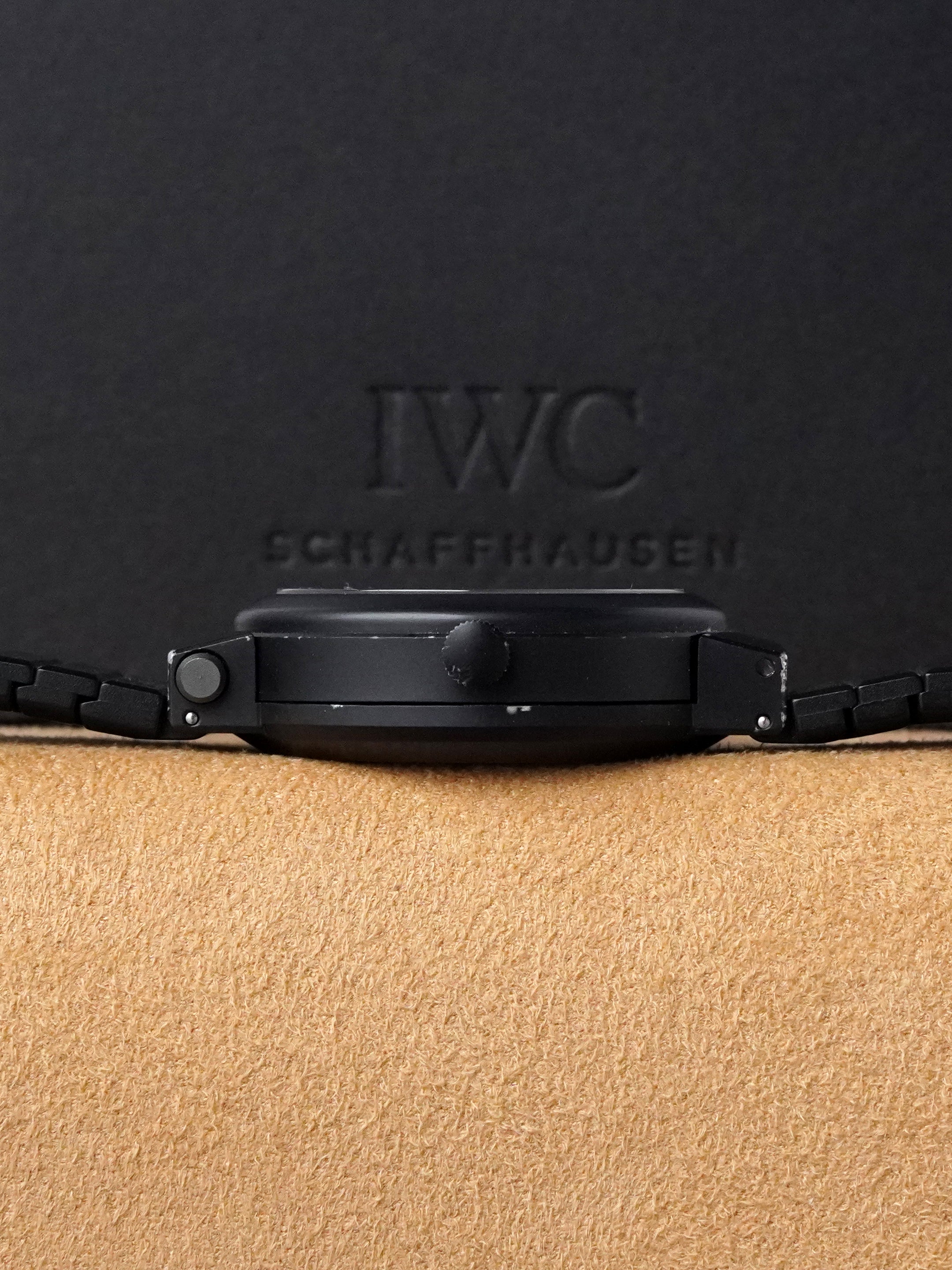 IWC Porsche Design Compass 3510 - PVD-coated Aluminium, Automatic, Full Set (1980)