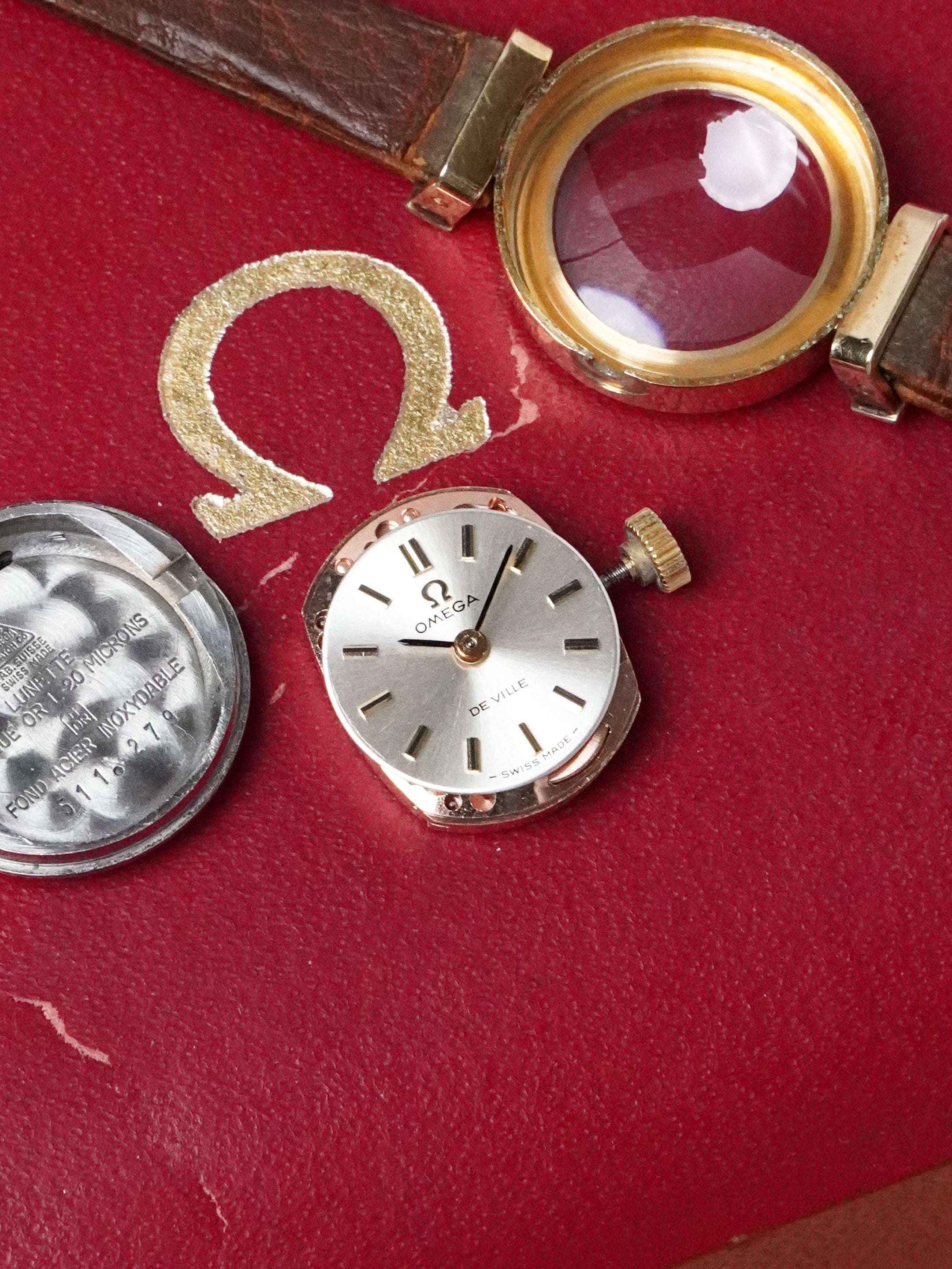 Omega De Ville 511.279 - Gold-Plated, Silver Dial, Manual Winding, Box Only (1967)