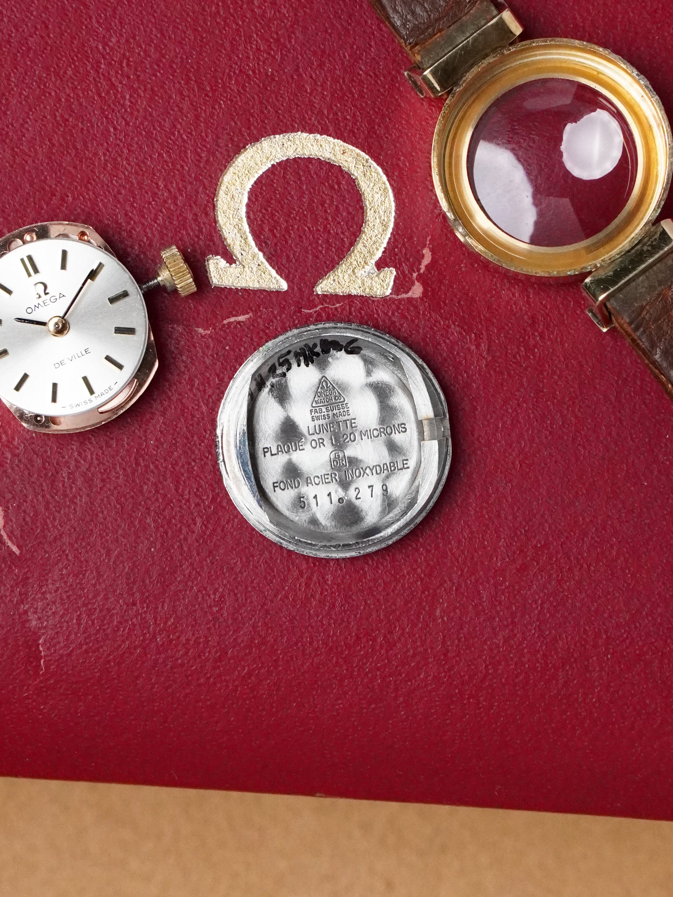 Omega De Ville 511.279 - Gold-Plated, Silver Dial, Manual Winding, Box Only (1967)