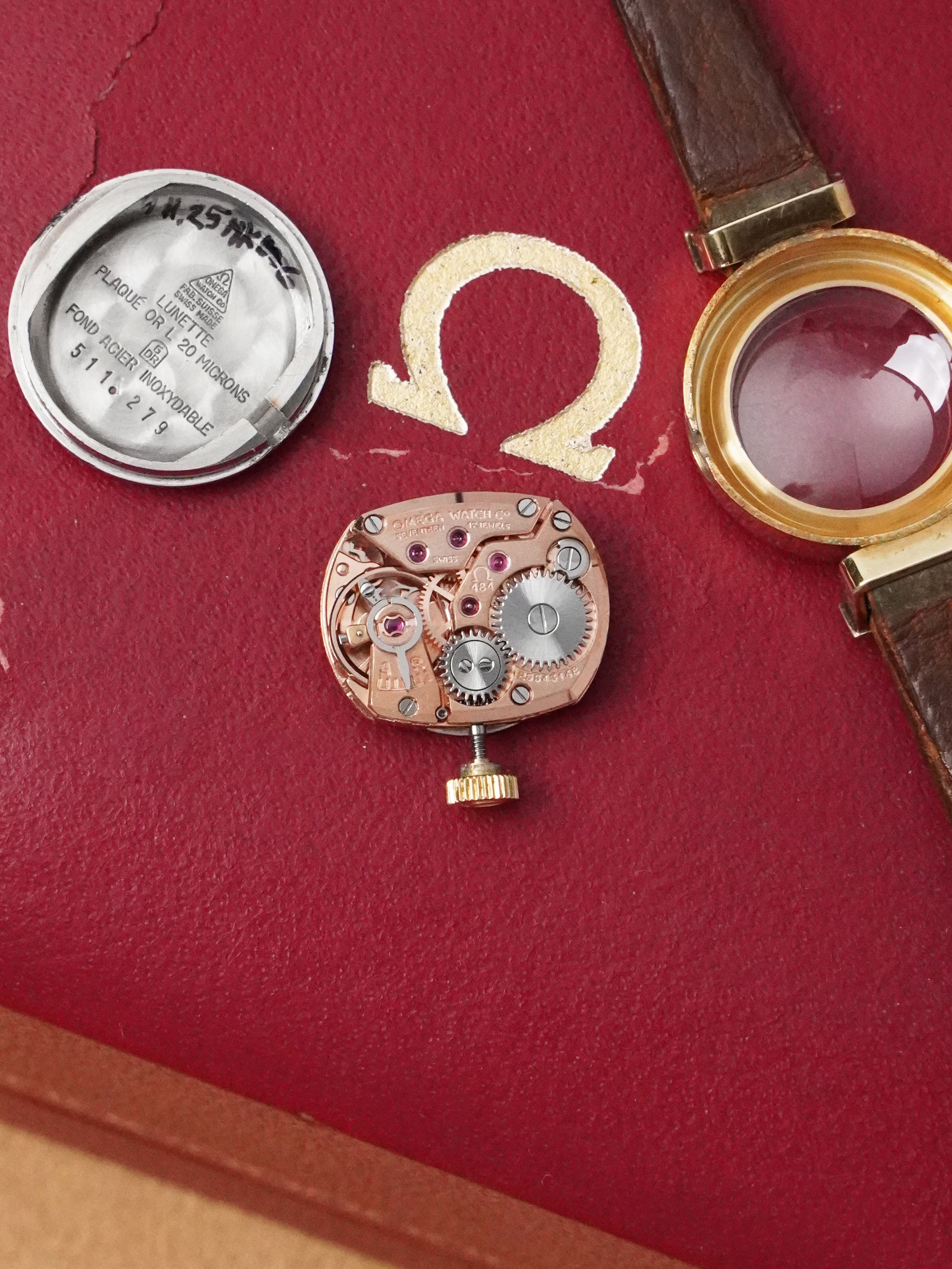 Omega De Ville 511.279 - Gold-Plated, Silver Dial, Manual Winding, Box Only (1967)