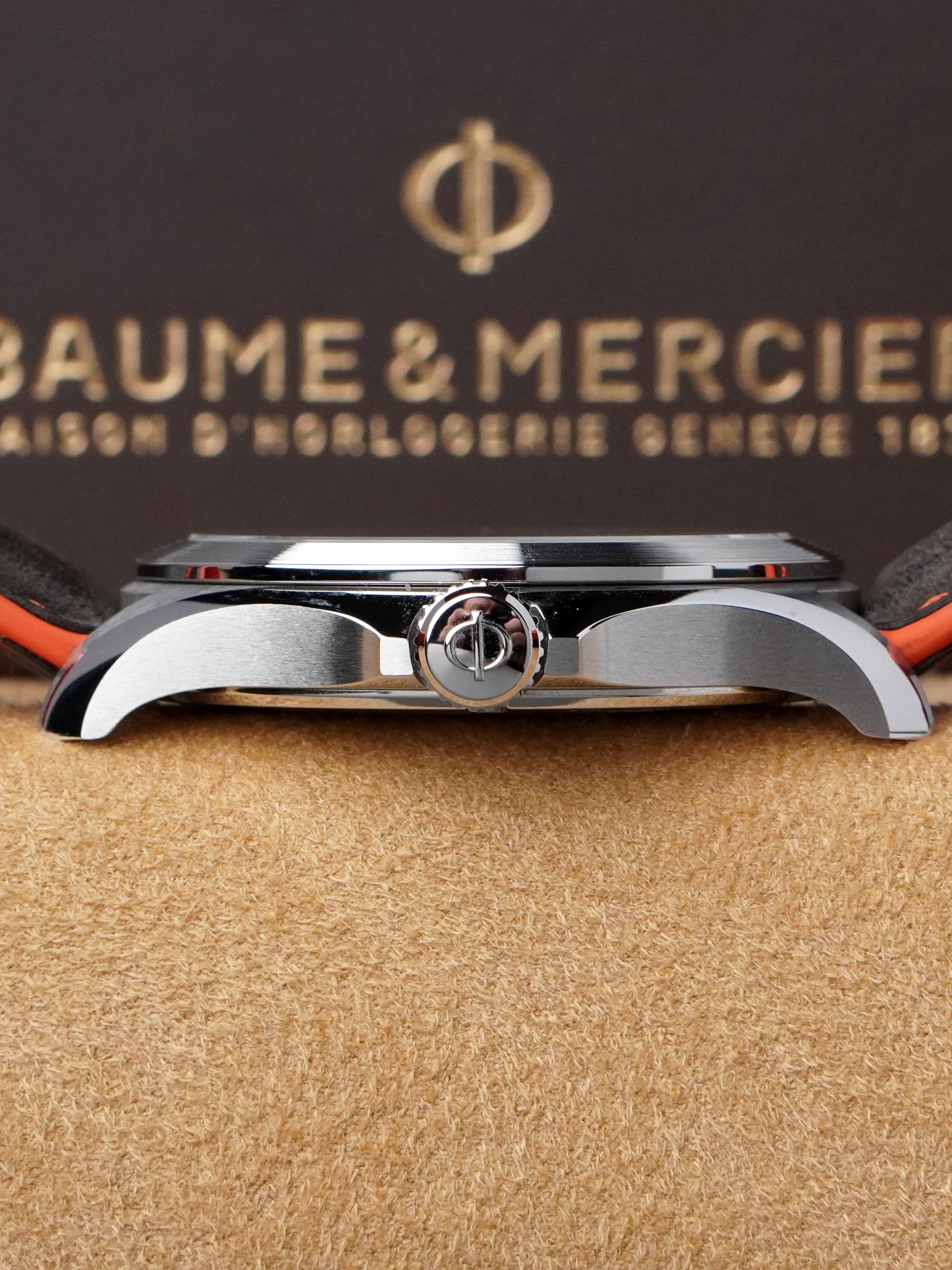 Baume & Mercier Clifton Club M0A10411 - Stainless Steel, Black Dial, Quartz, Full Set (2020)