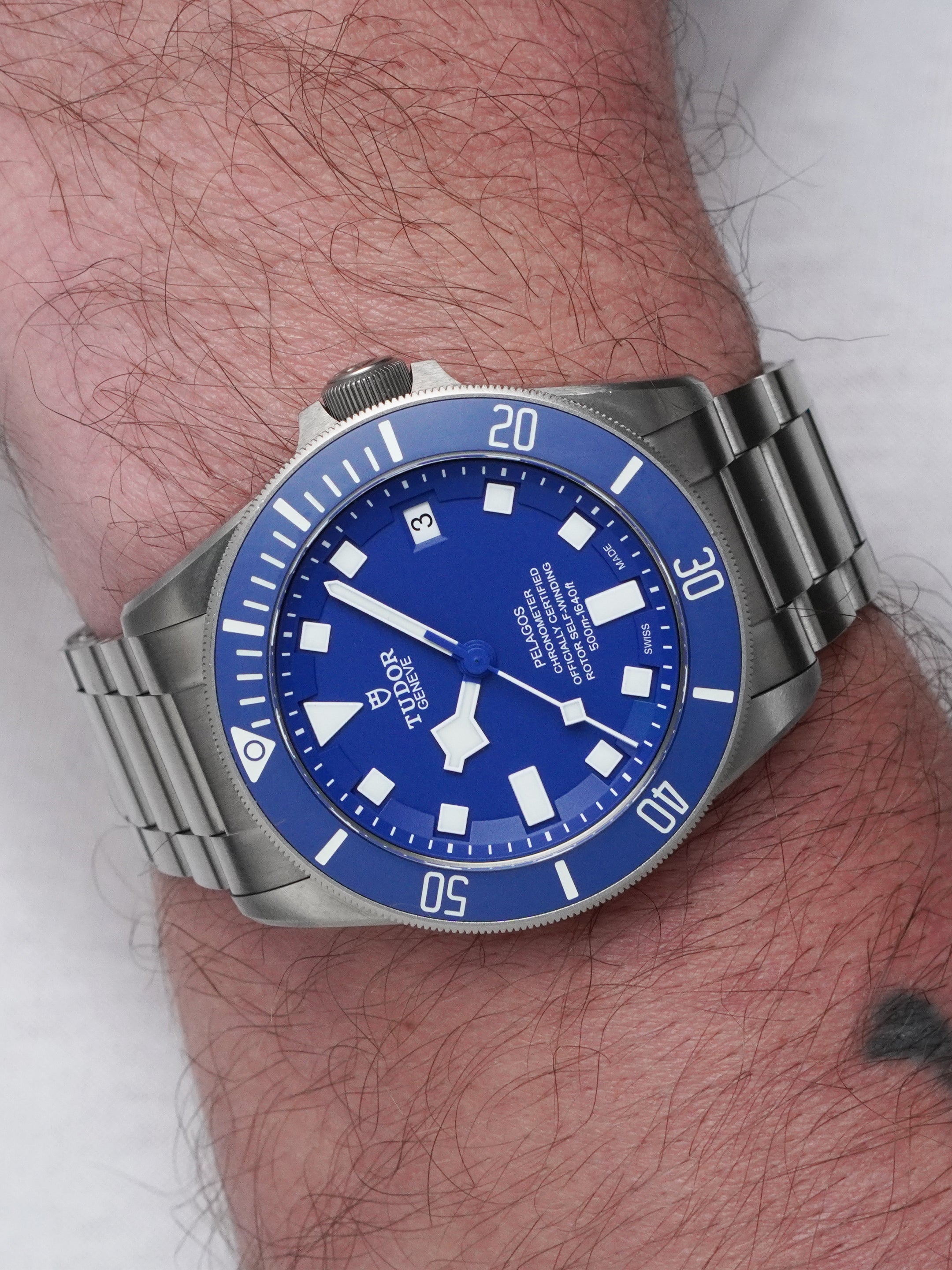 Tudor Pelagos M25600TB-0001 - Titanium, Blue Dial, Automatic, Full Set (2022)