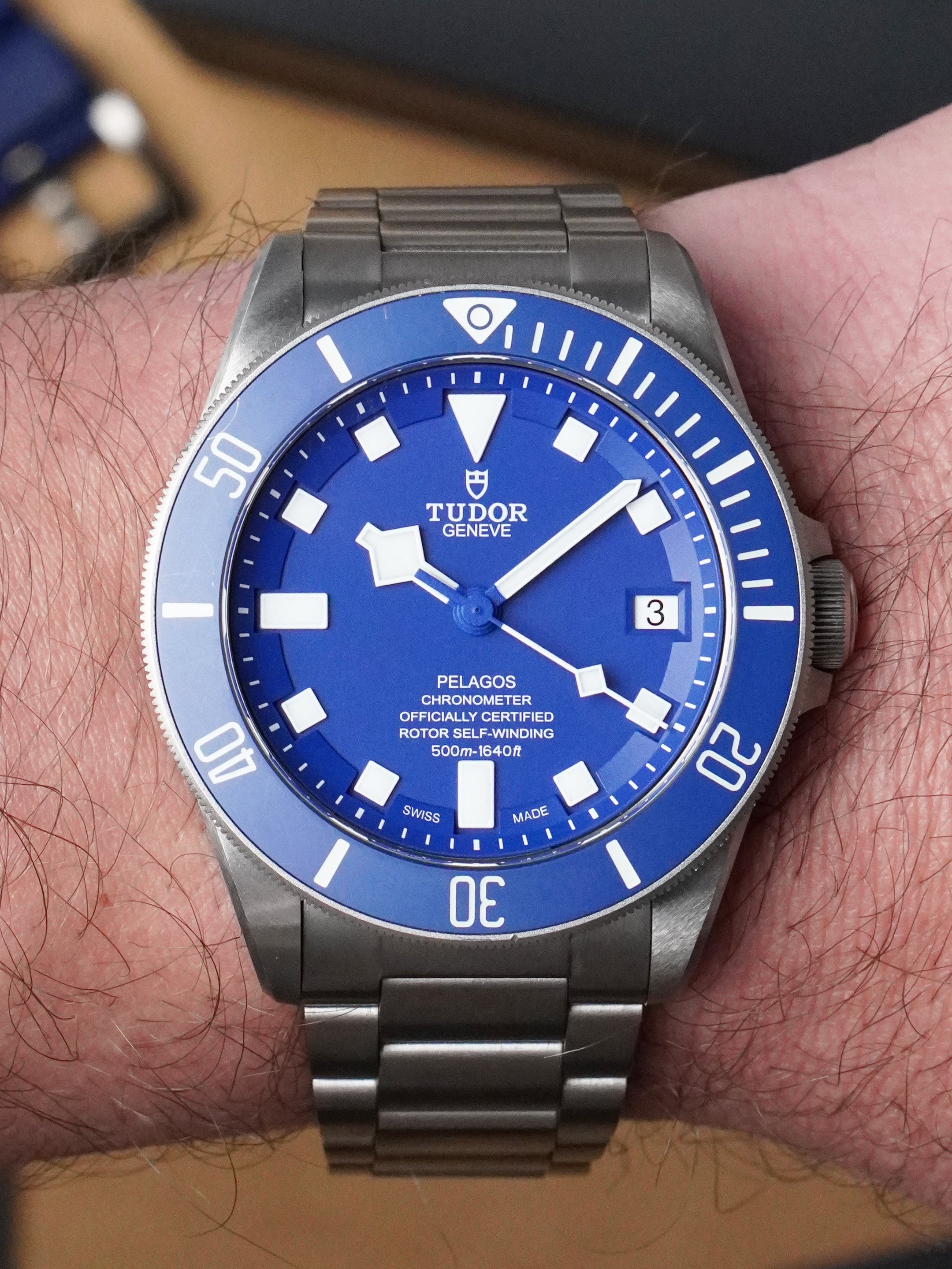 Tudor Pelagos M25600TB-0001 - Titanium, Blue Dial, Automatic, Full Set (2022)