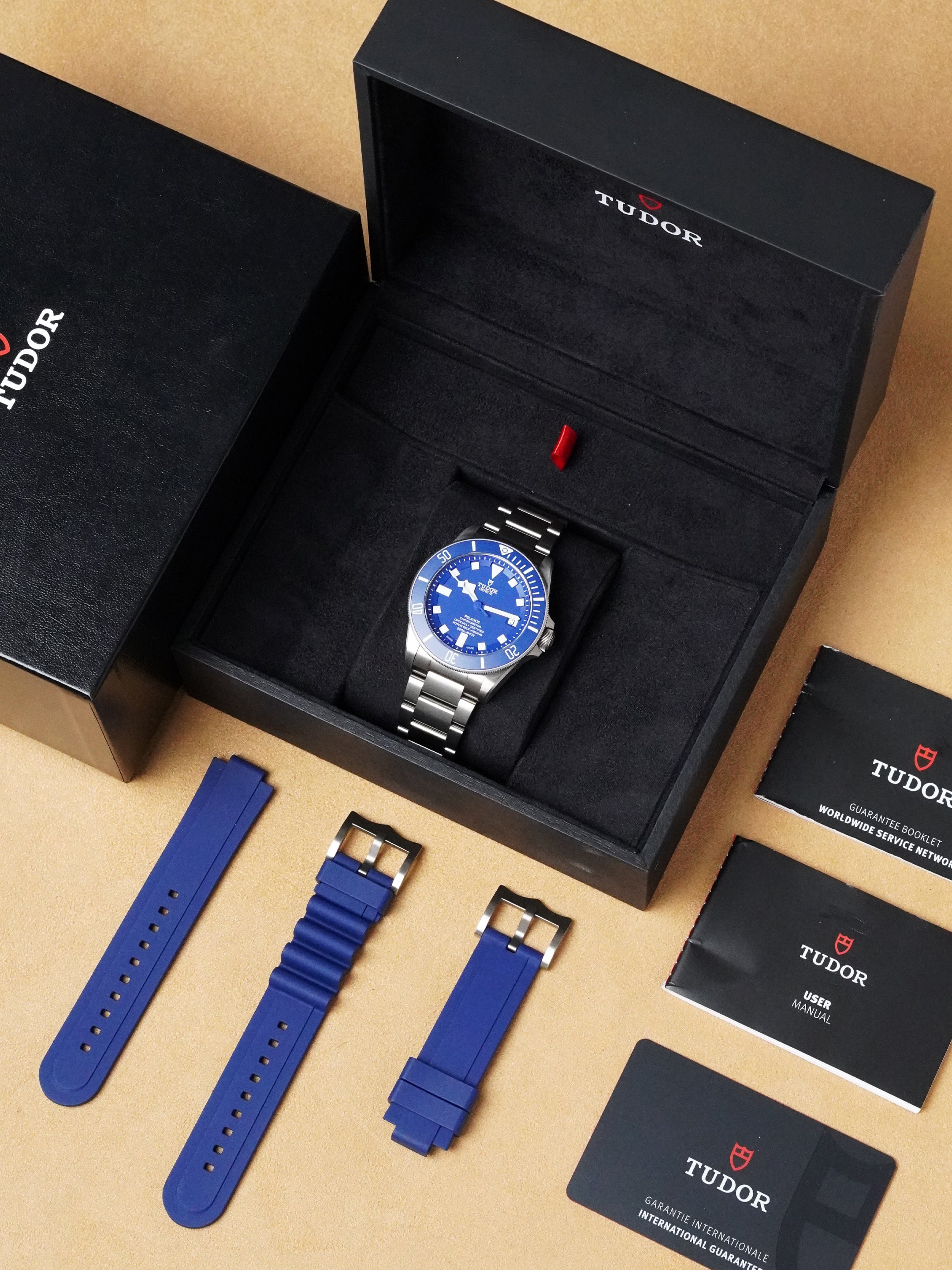 Tudor Pelagos M25600TB-0001 - Titanium, Blue Dial, Automatic, Full Set (2022)