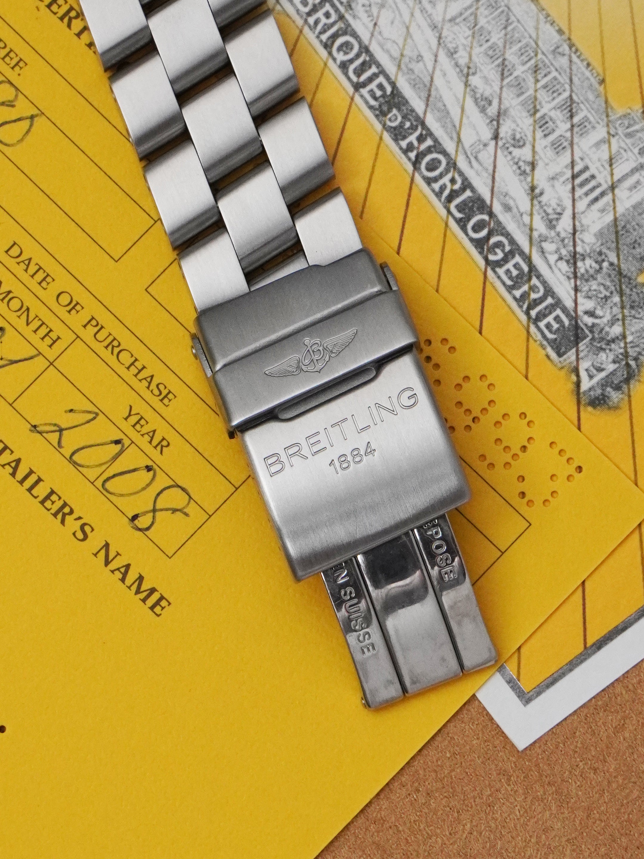 Breitling Colt A74380 - Stainless Steel, Blue Dial, Quartz, Full Set (2008)