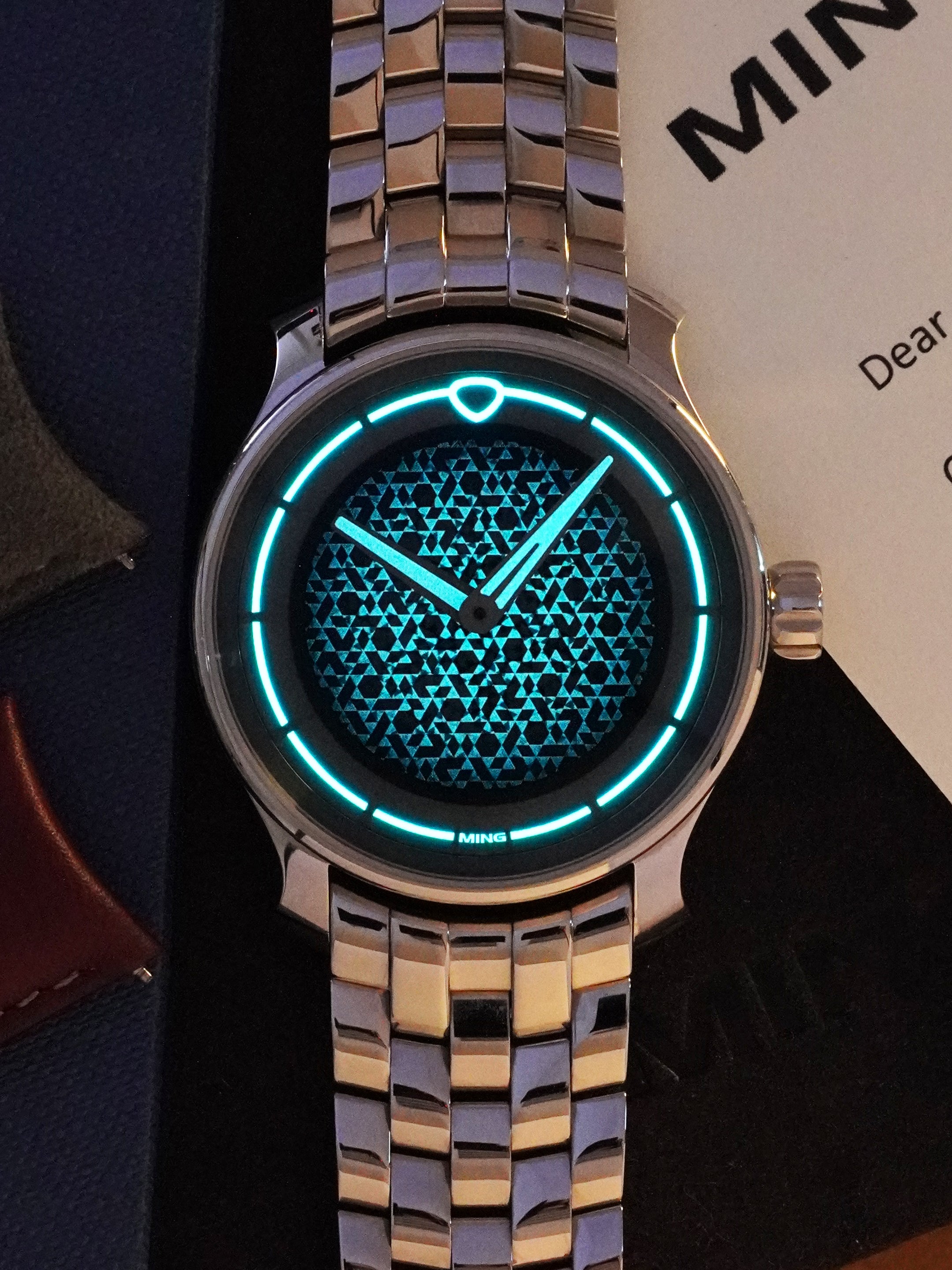 Ming Mosaic 37.07 - Discontinued, Stainless Steel, Manual, Full Set (2025)